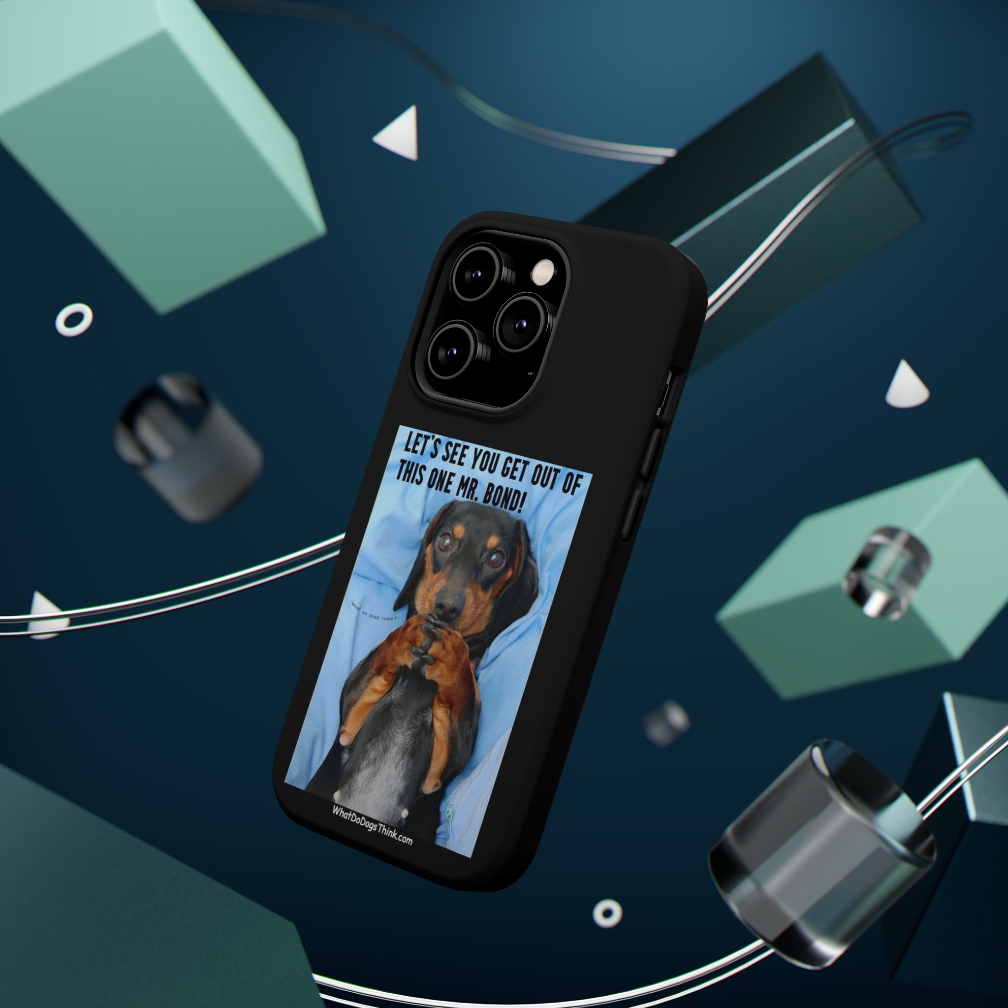 Mr. Bond Black MagSafe Tough Cases