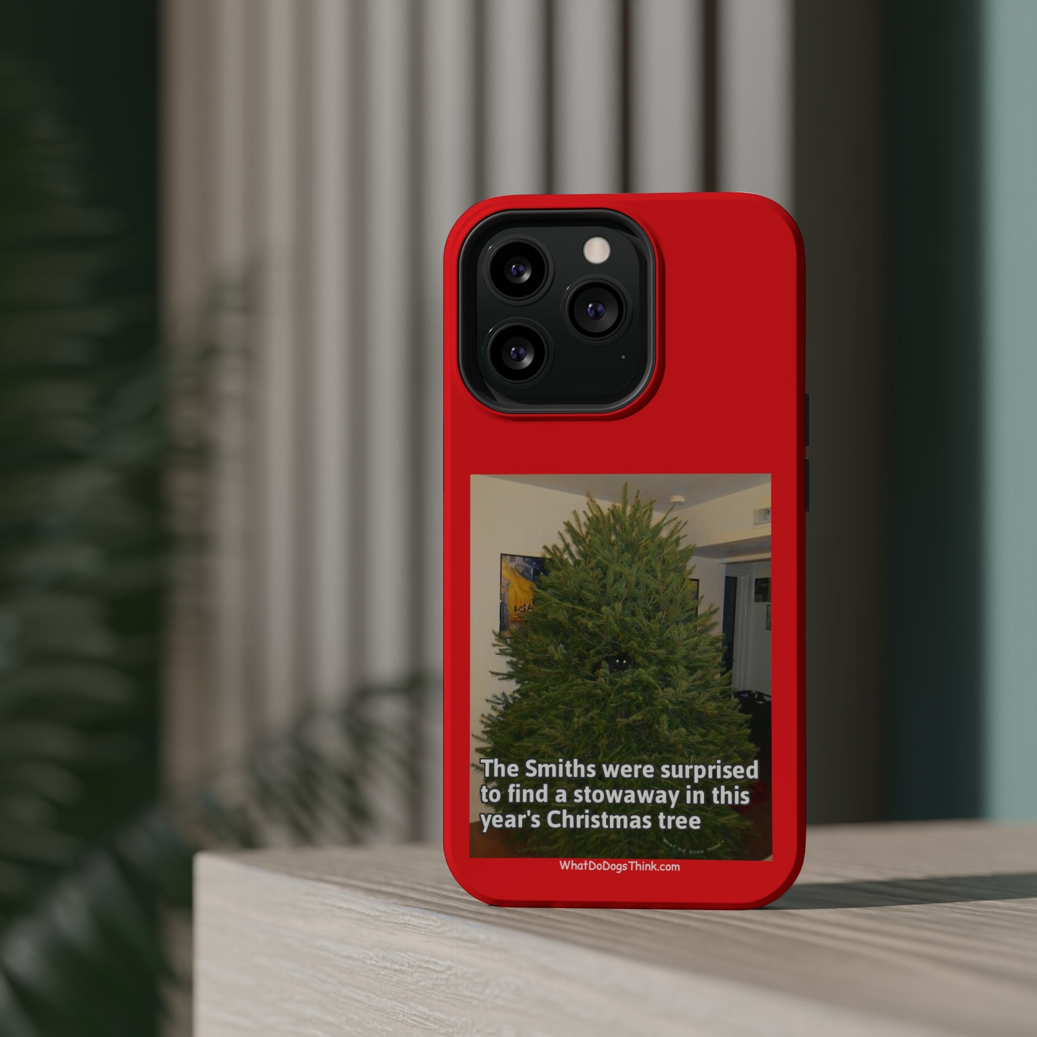 Stowaway Cat Red MagSafe Tough Case