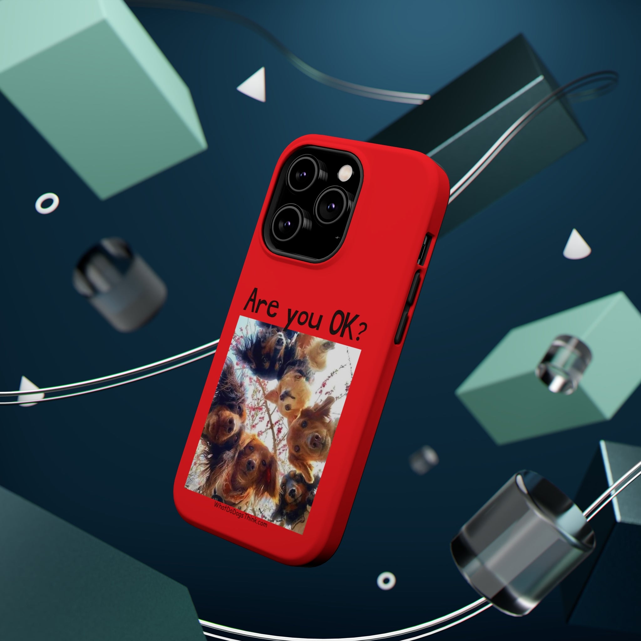 Are you OK? Red MagSafe Tough Cases