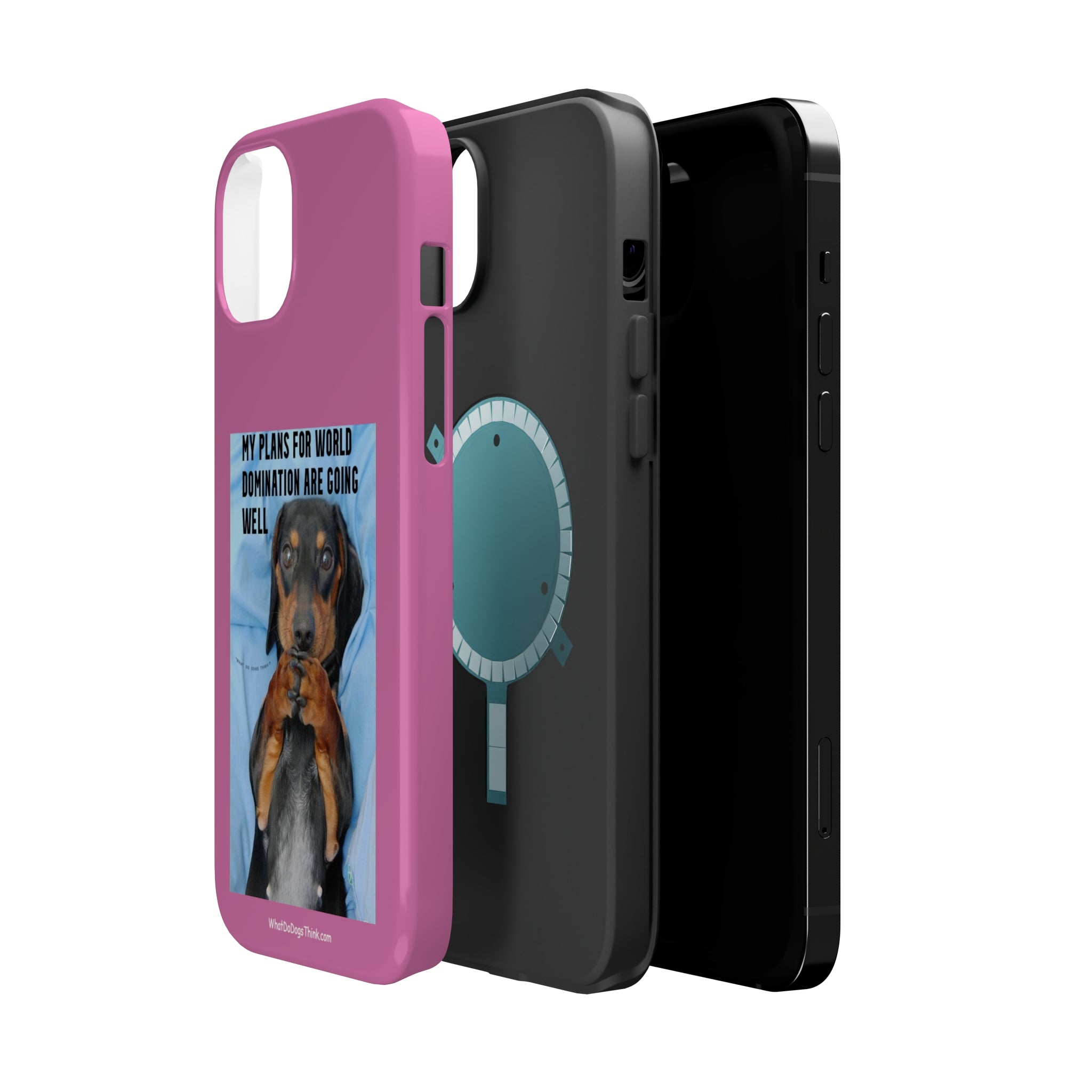 World Domination Pink MagSafe Tough Cases