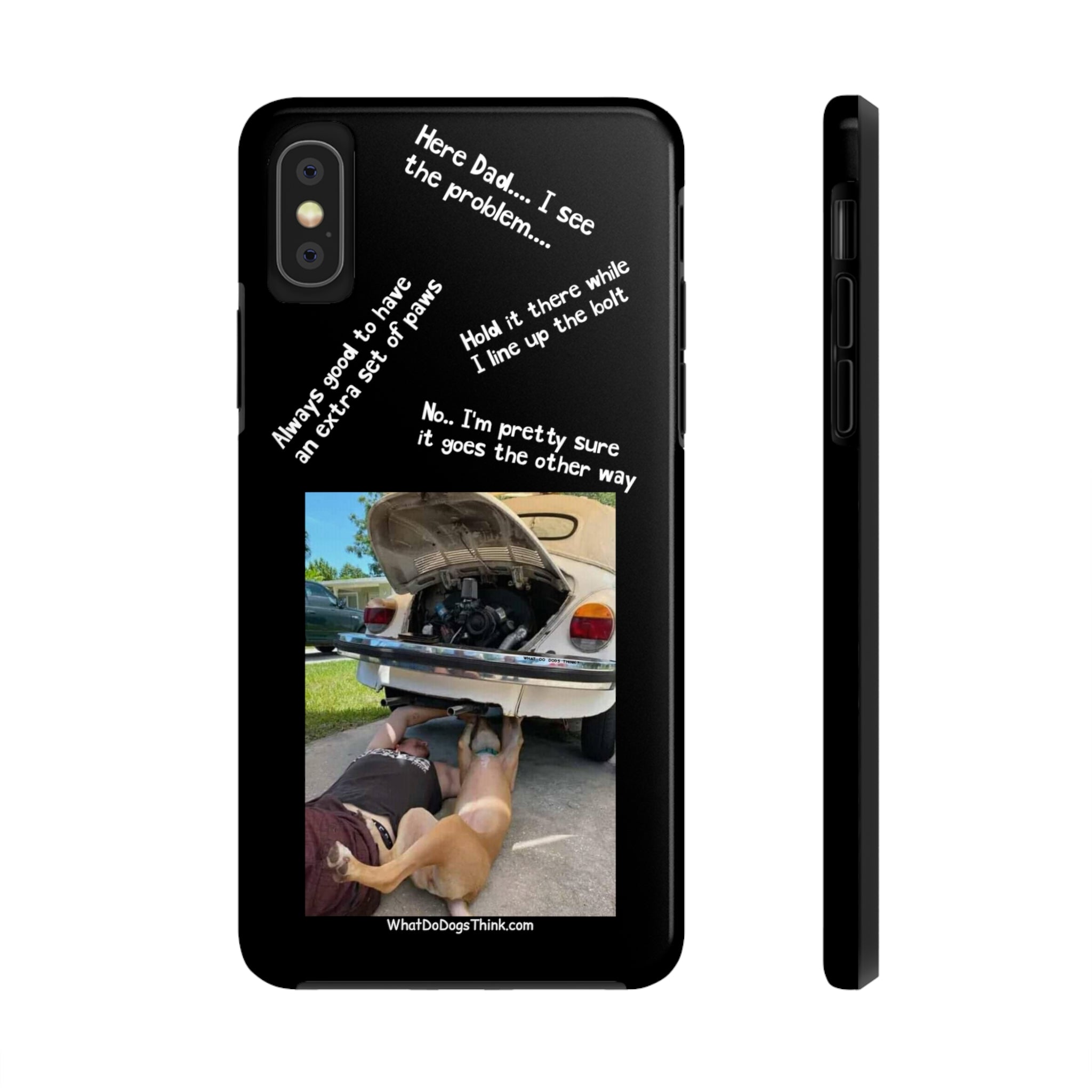 Bug Helper Compilation Black Tough Phone Cases