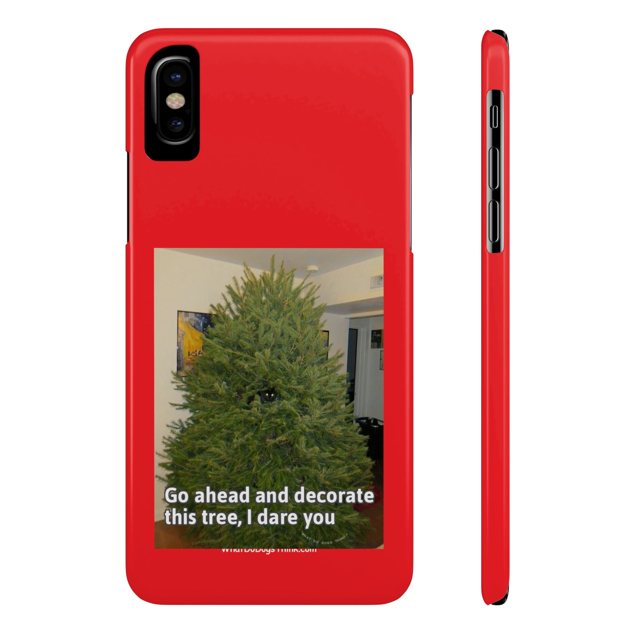 I Dare You Red Slim Phone Case