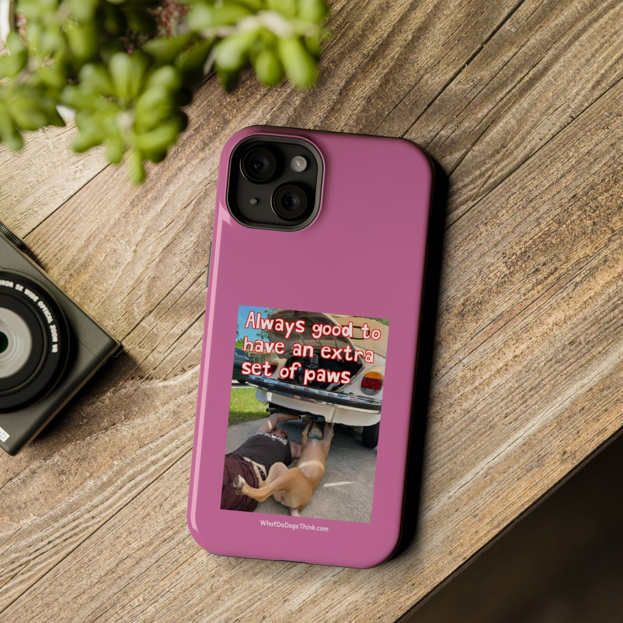 Extra Paw Pink MagSafe Tough Cases