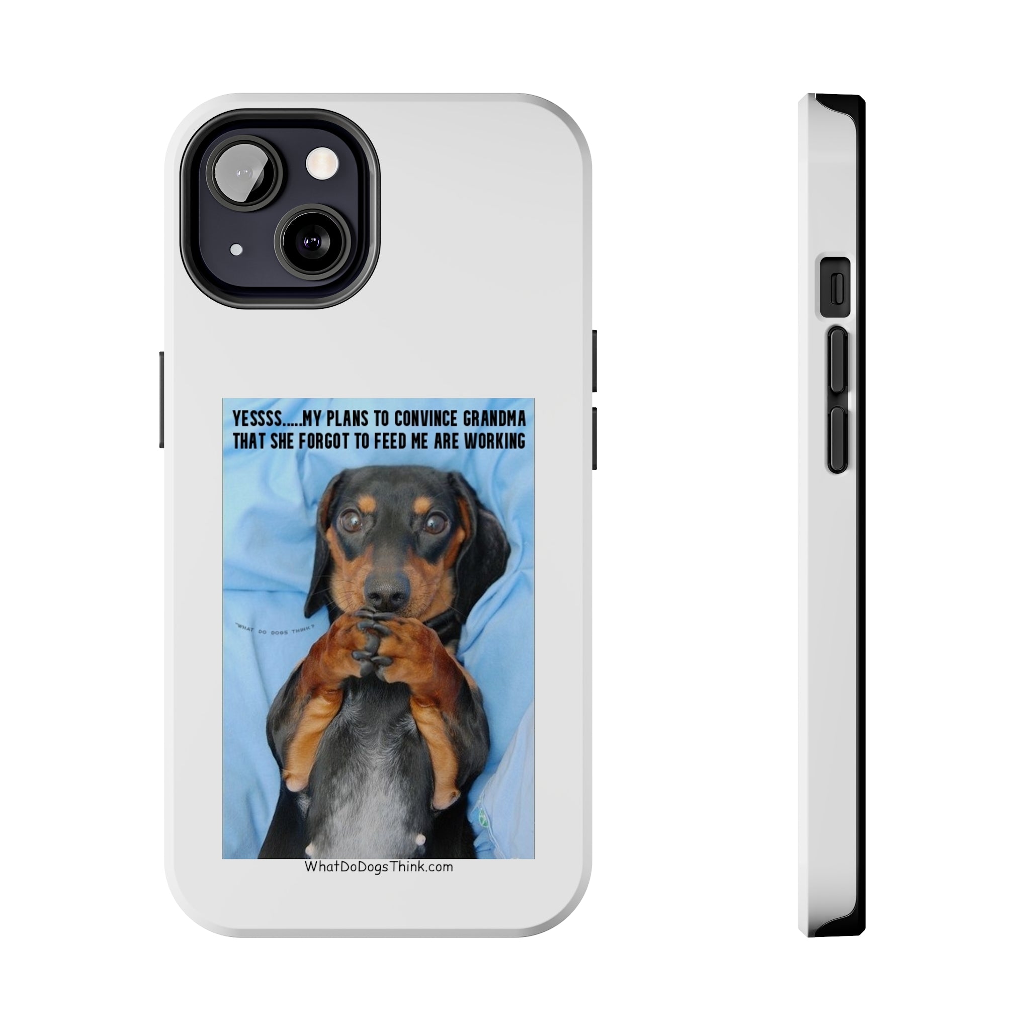 Grandma White Tough Phone Cases