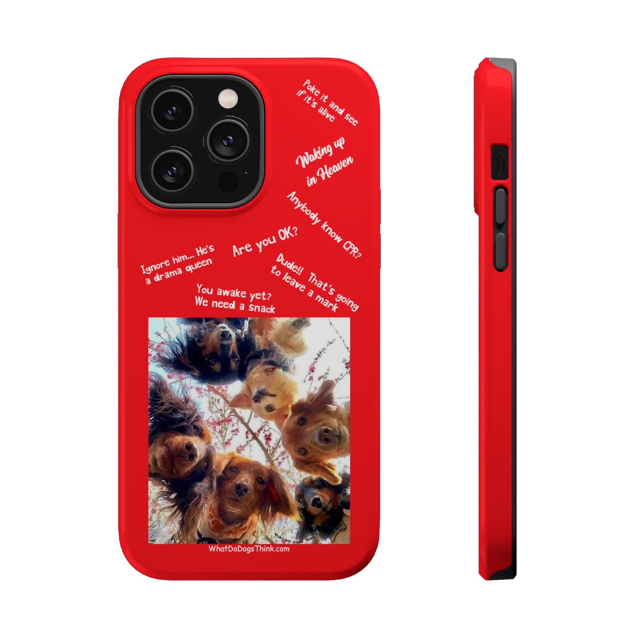 Bug Helper Compilation Red MagSafe Tough Cases