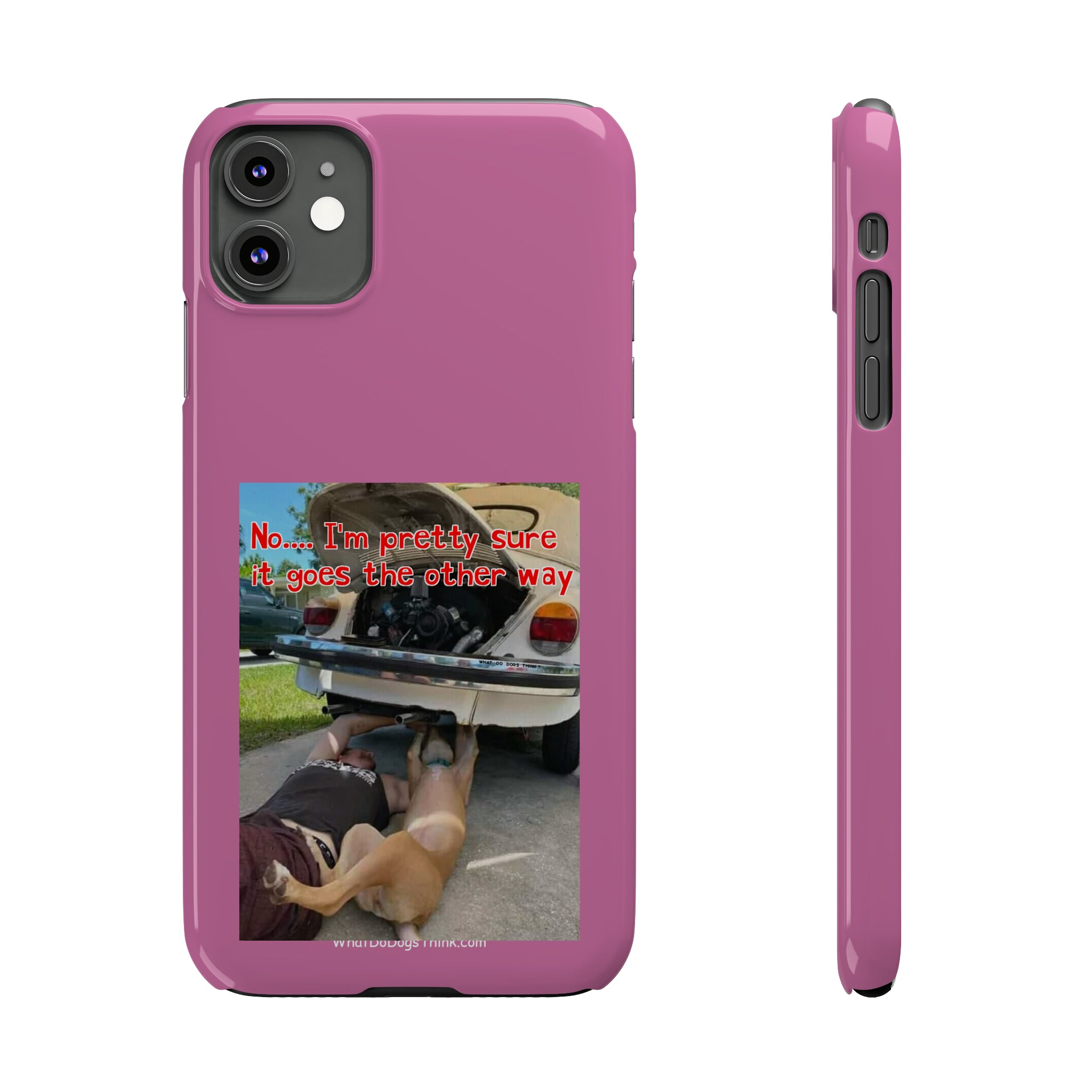 Other Way Pink Slim Phone Cases