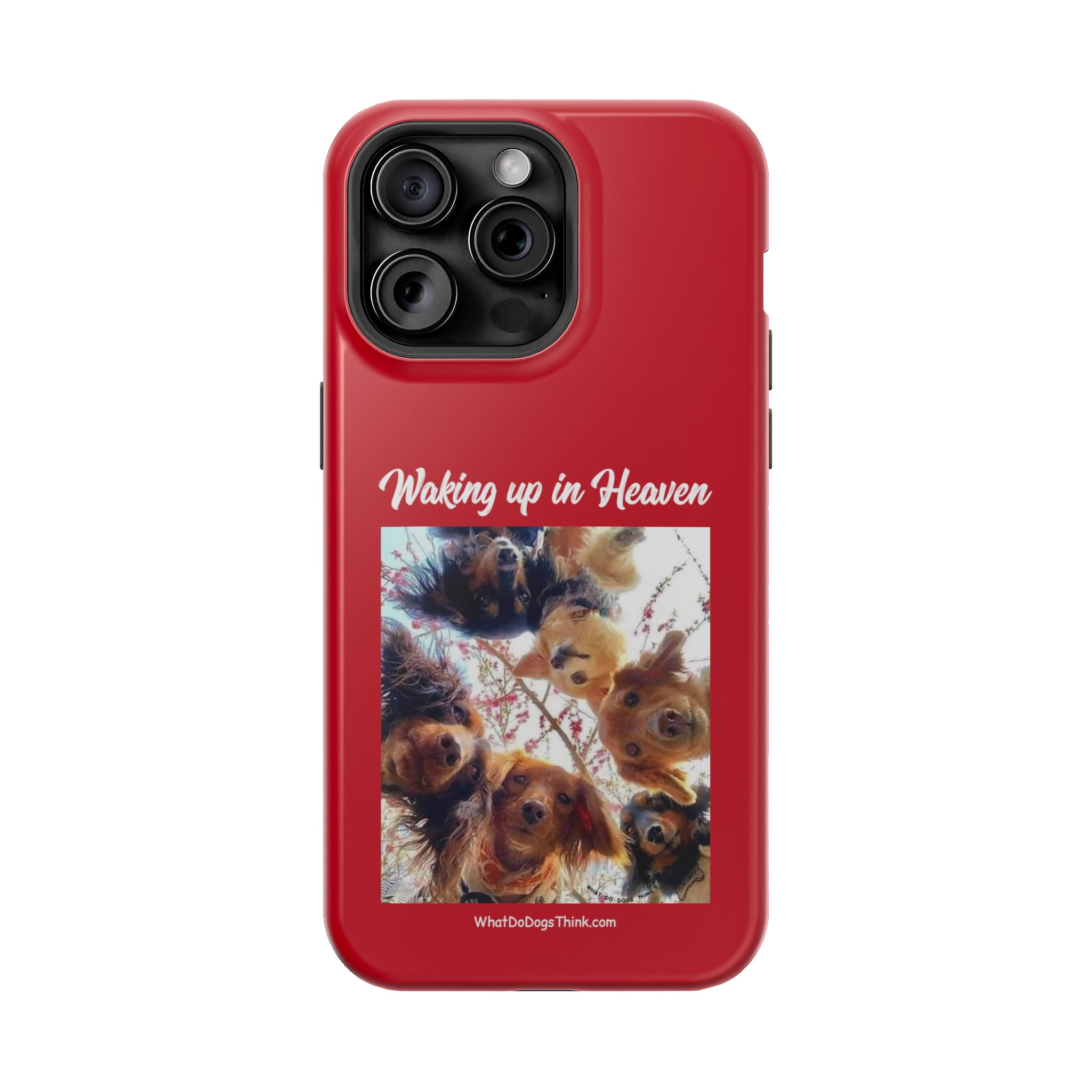 Waking Up In Heaven Red MagSafe Tough Cases