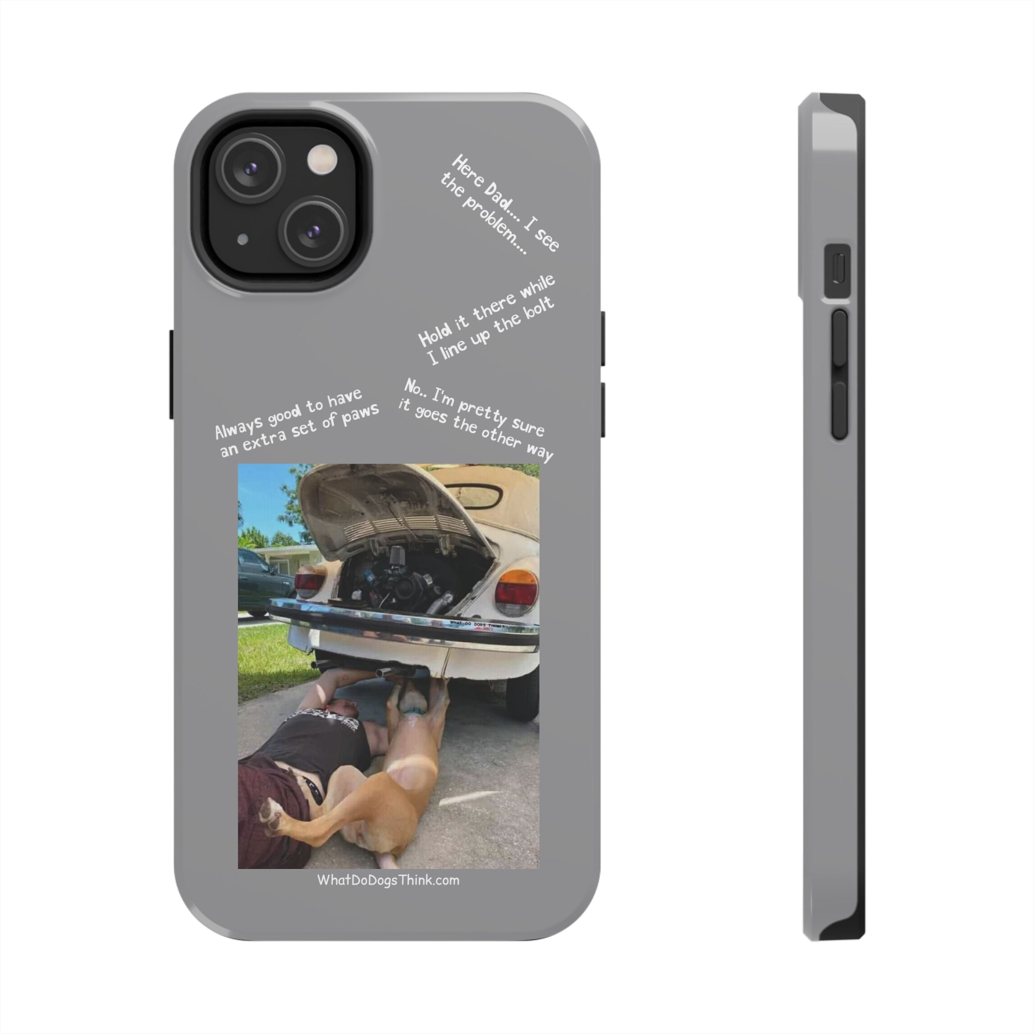 Bug Helper Compilation Grey Tough Phone Cases