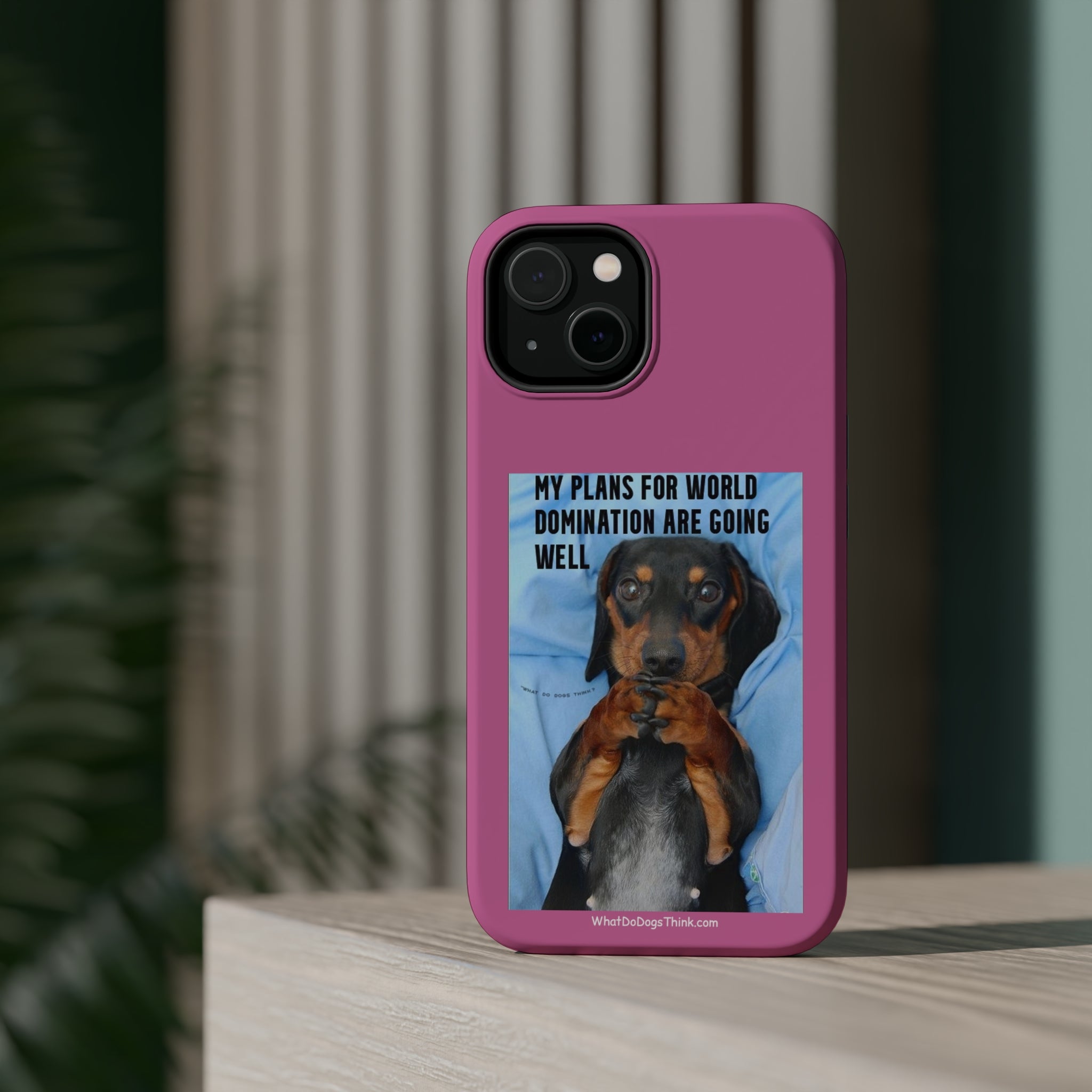 World Domination Pink MagSafe Tough Cases