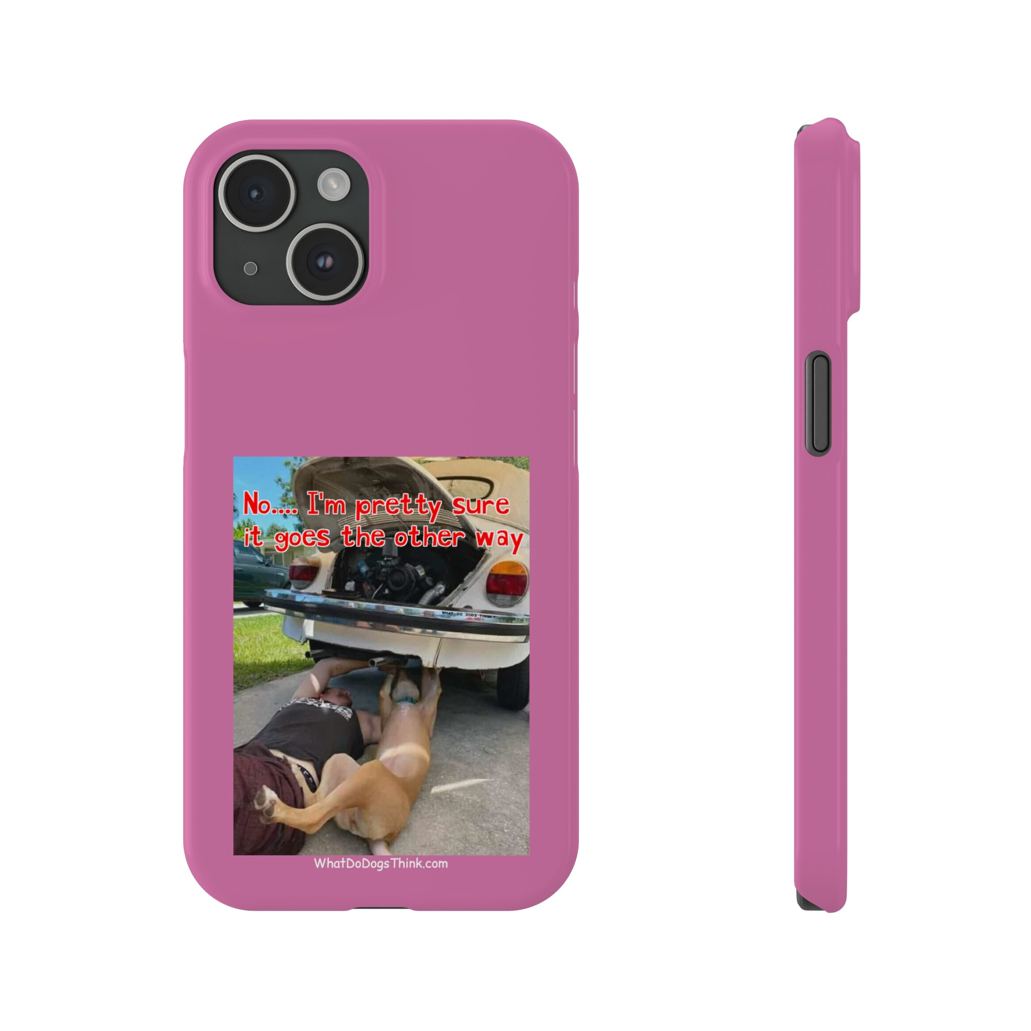 Other Way Pink Slim Phone Cases