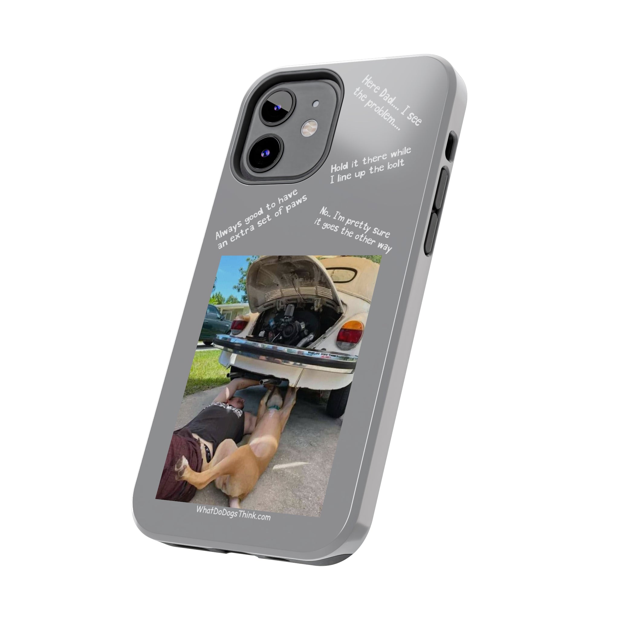 Bug Helper Compilation Grey Tough Phone Cases