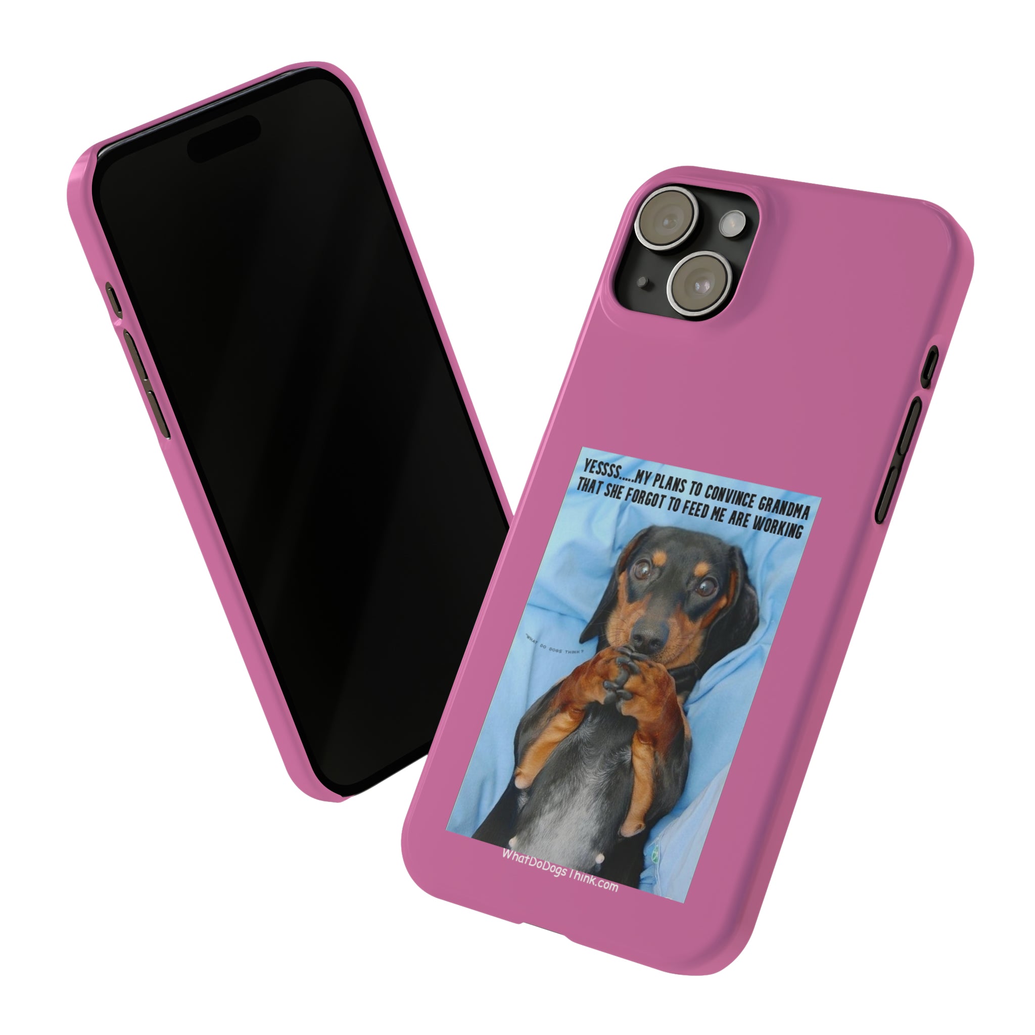 Grandma Pink Slim Phone Cases