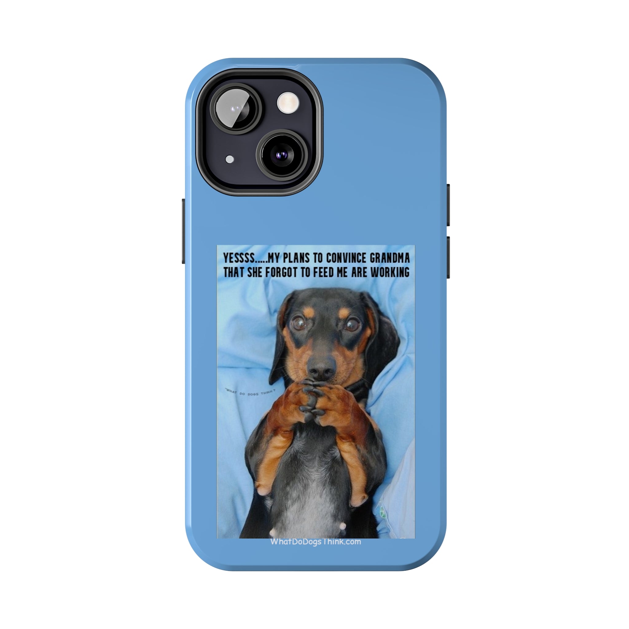 Grandma Blue Tough Phone Cases