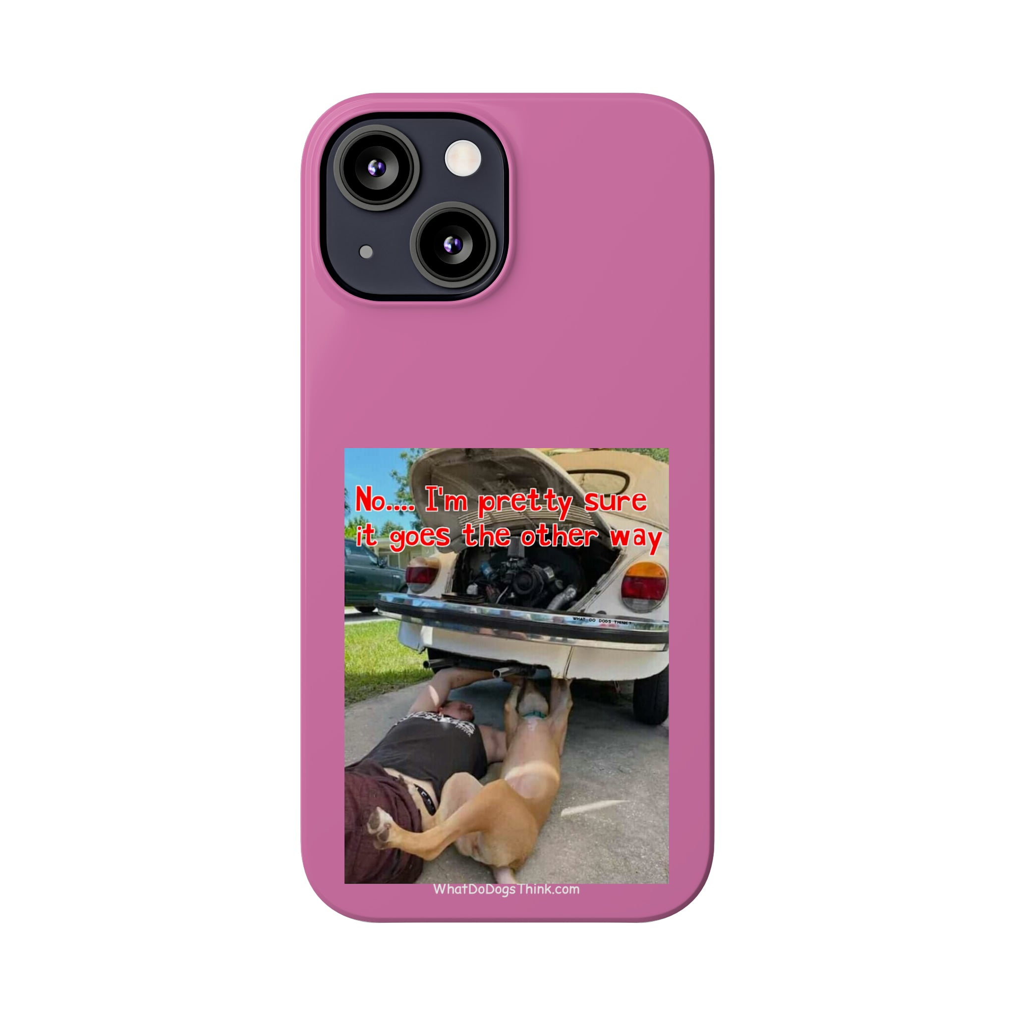 Other Way Pink Slim Phone Cases