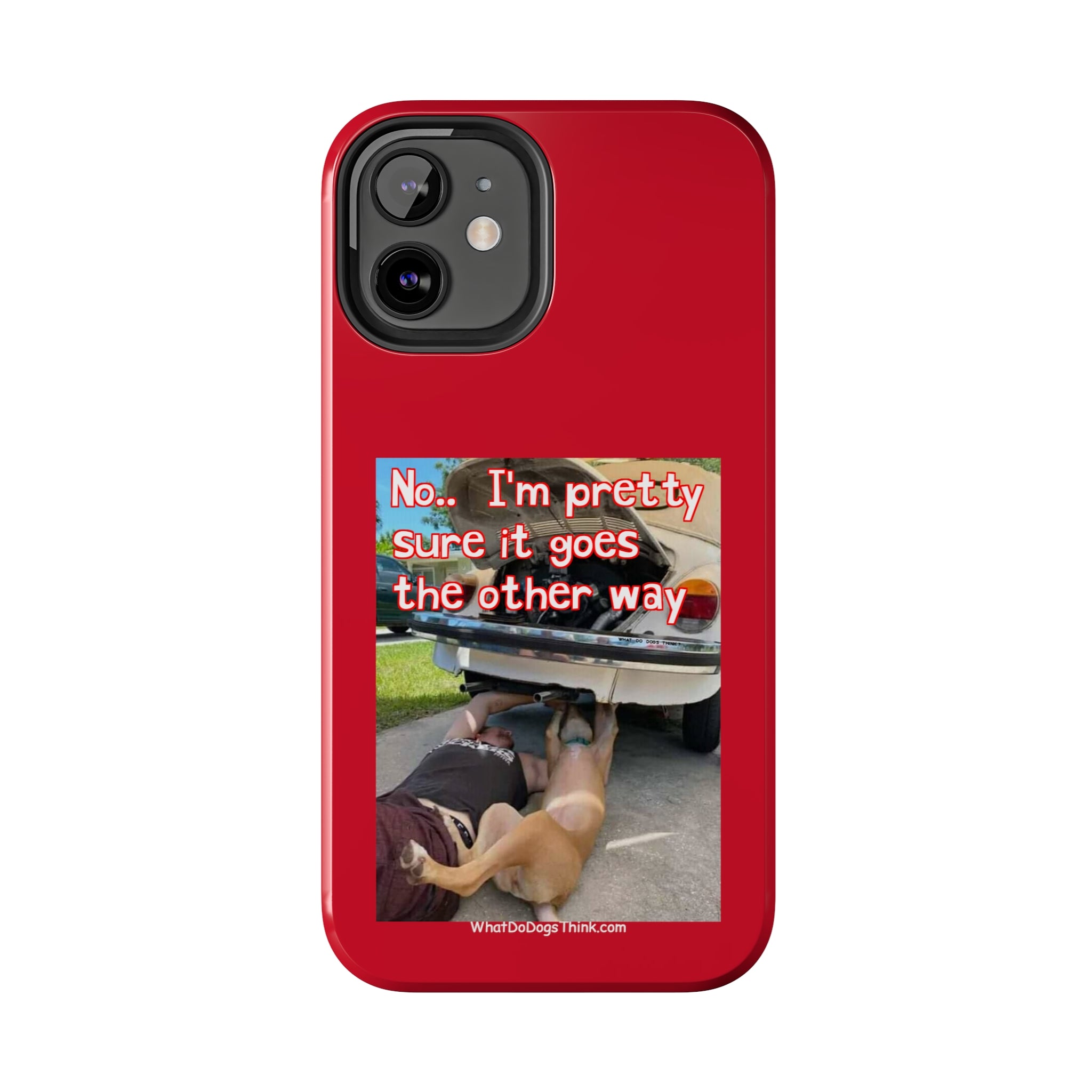 Other Way Red Tough Phone Cases