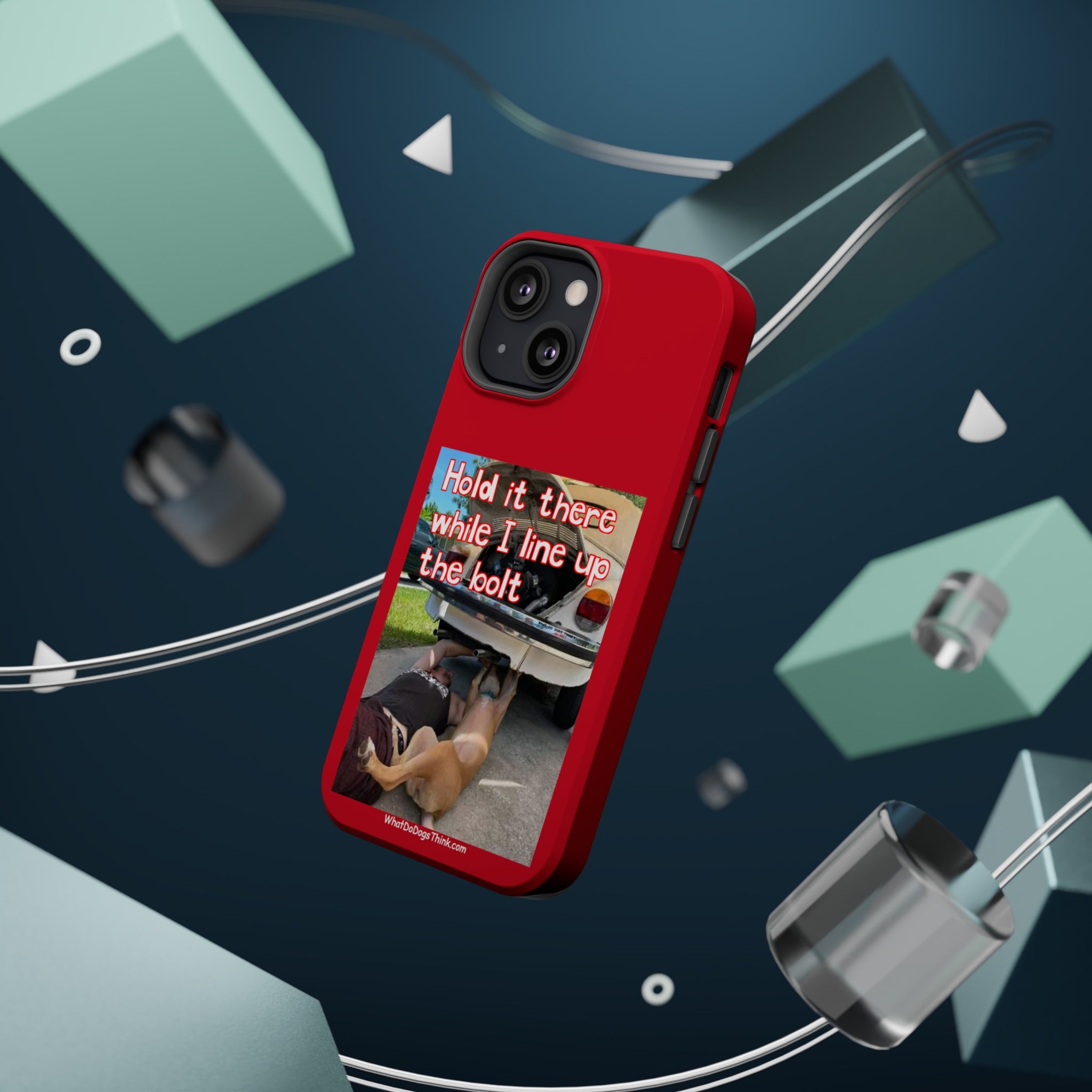 Hold It Red MagSafe Tough Cases