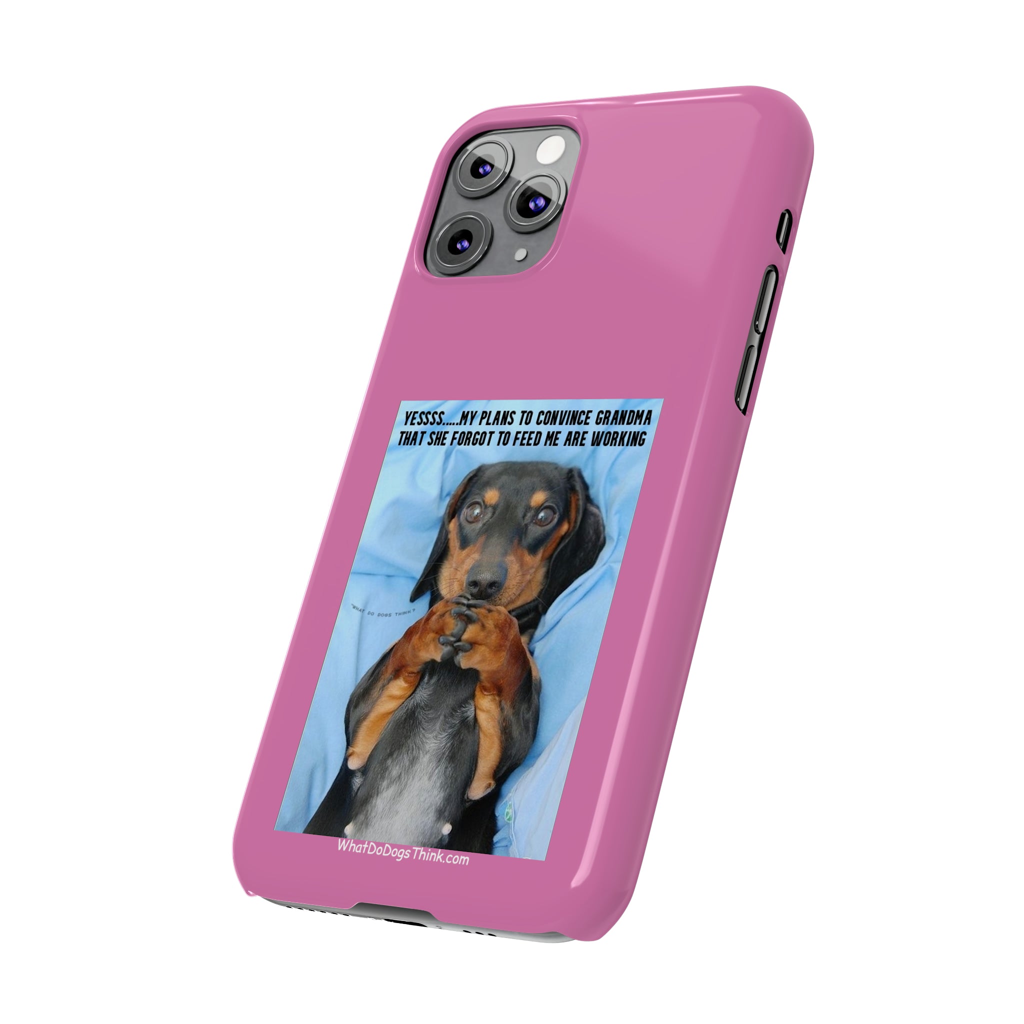 Grandma Pink Slim Phone Cases