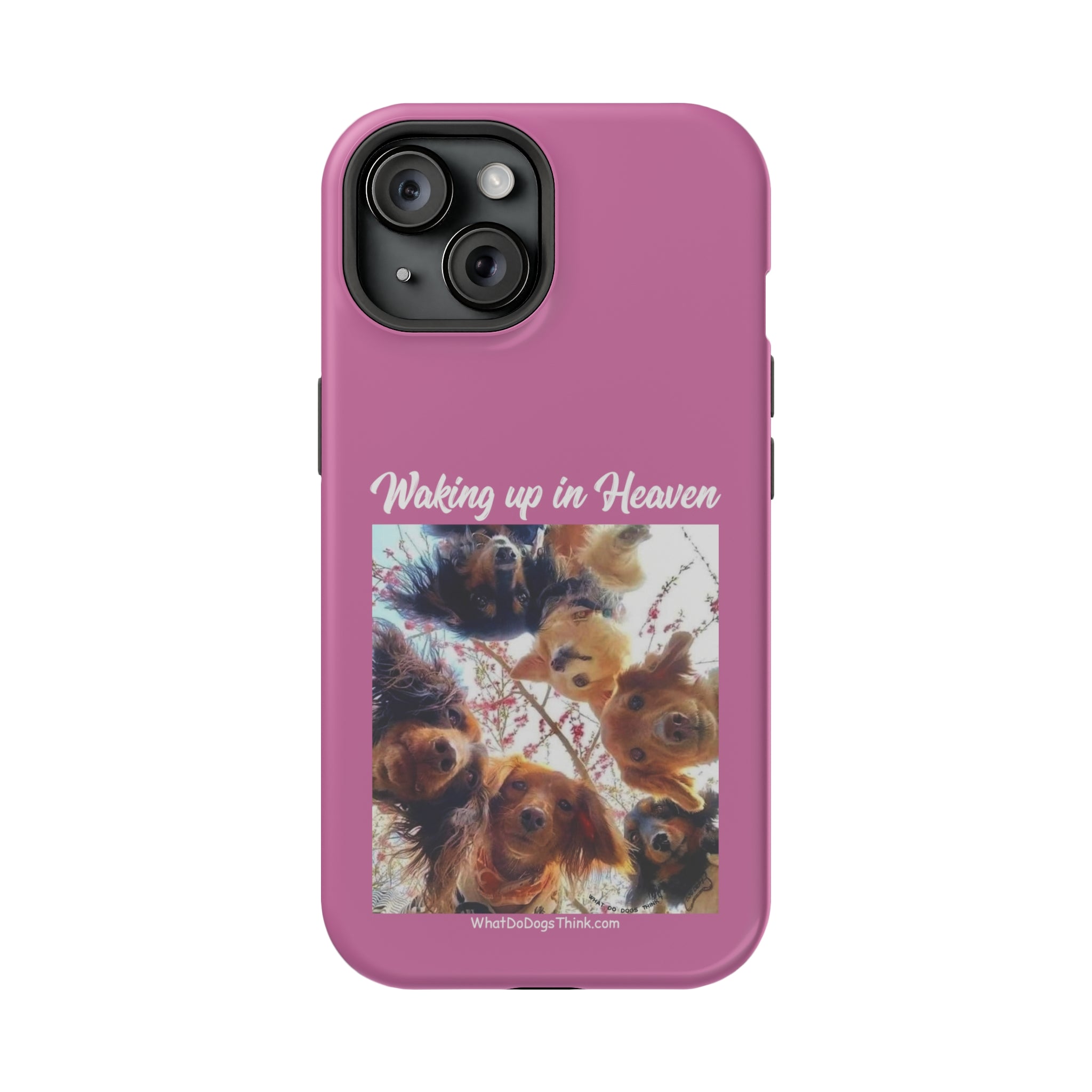 Waking Up In Heaven Pink MagSafe Tough Cases