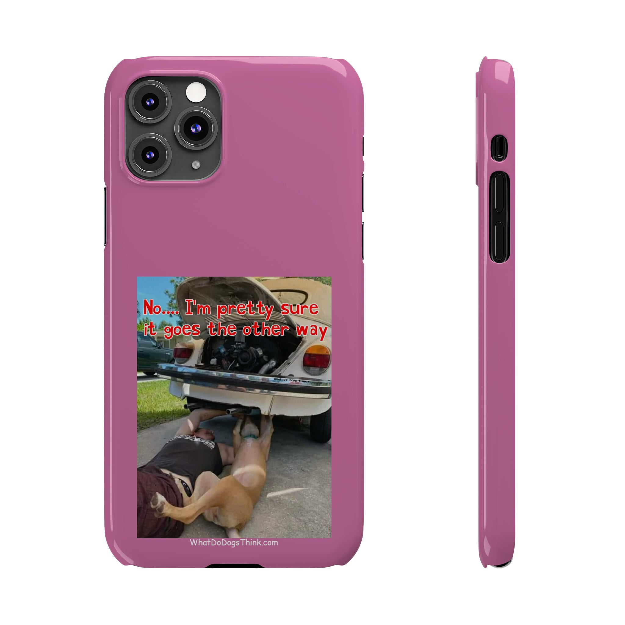 Other Way Pink Slim Phone Cases
