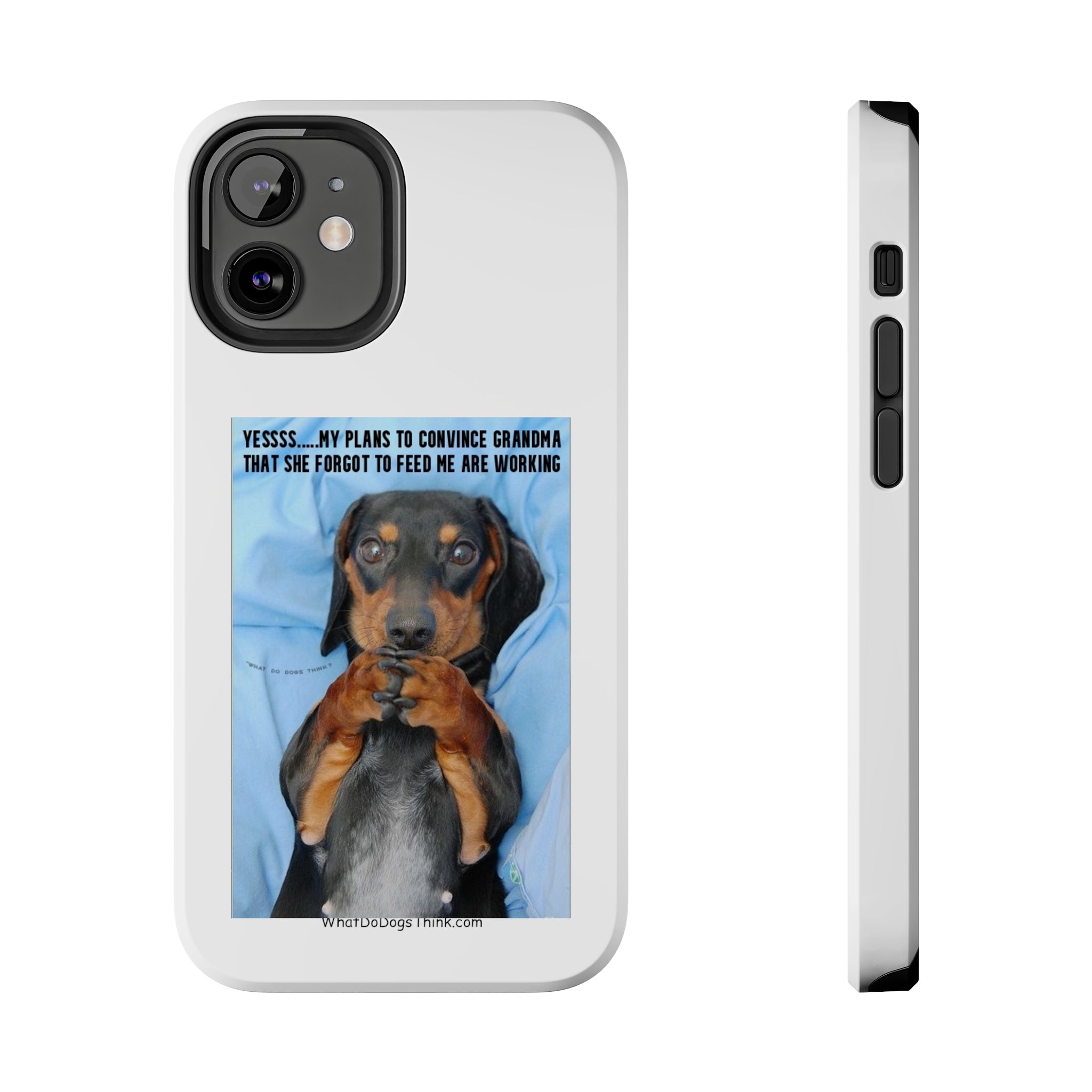 Grandma White Tough Phone Cases