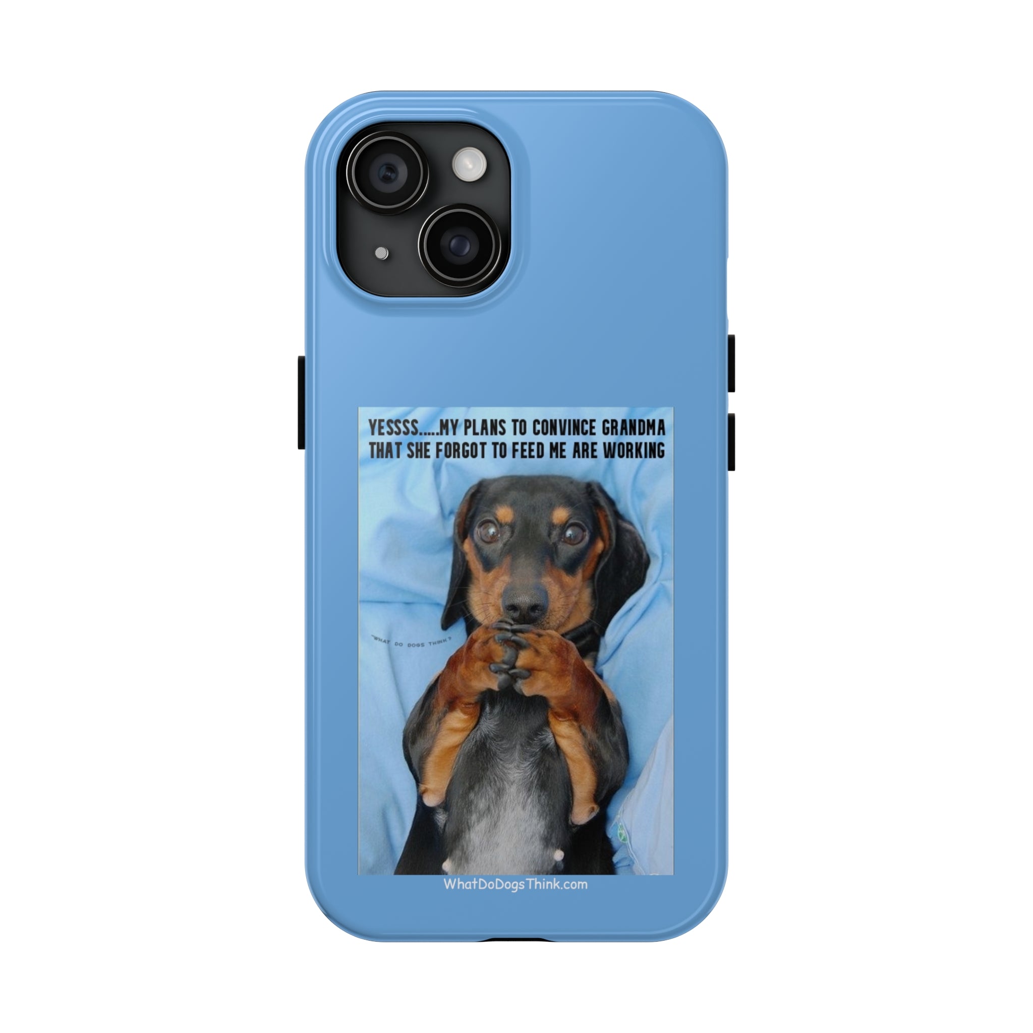 Grandma Blue Tough Phone Cases