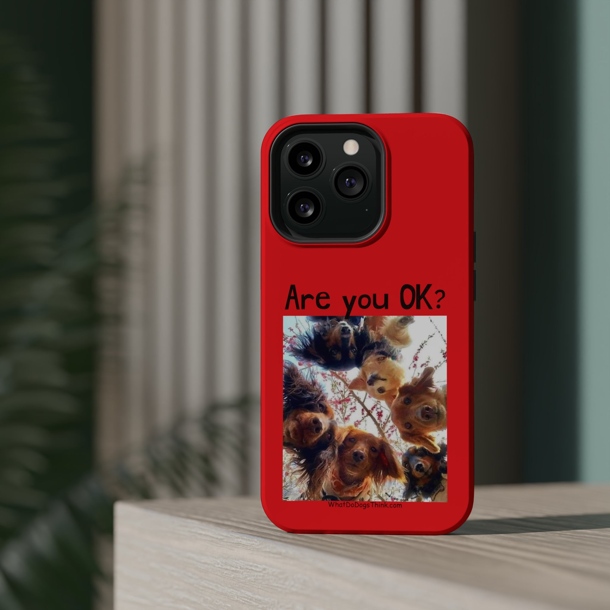 Are you OK? Red MagSafe Tough Cases