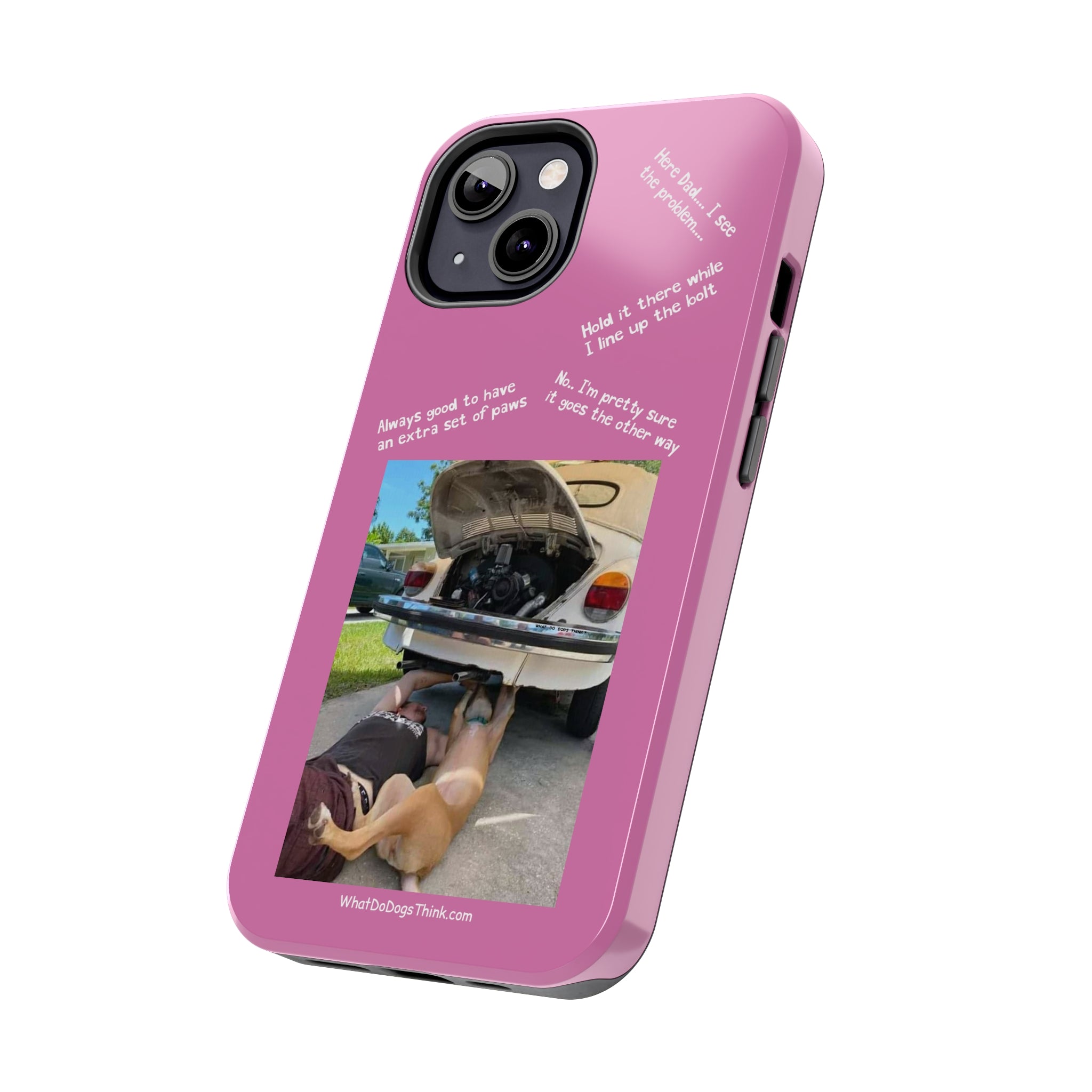 Bug Helper Compilation Pink Tough Phone Cases