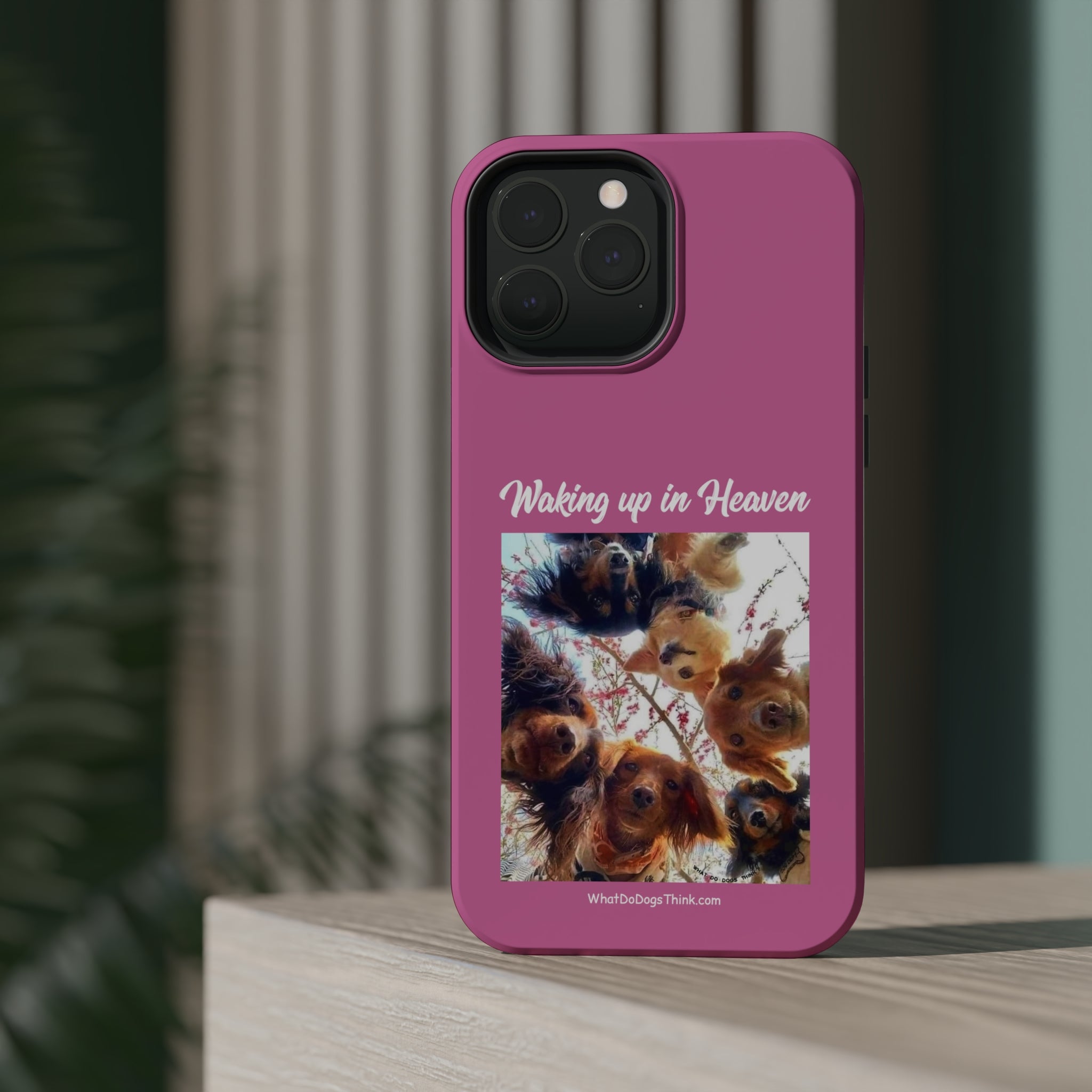 Waking Up In Heaven Pink MagSafe Tough Cases