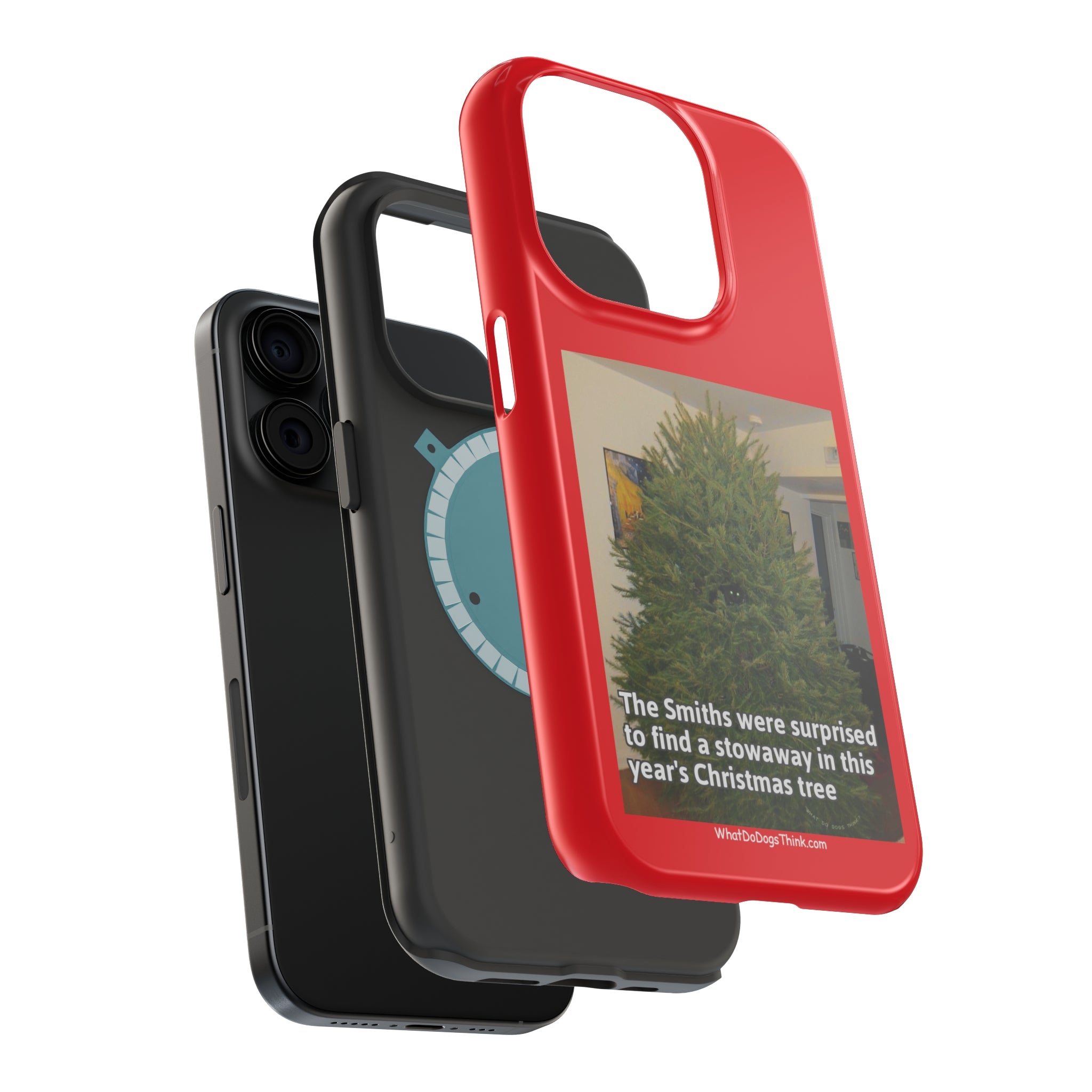 Stowaway Cat Red MagSafe Tough Case