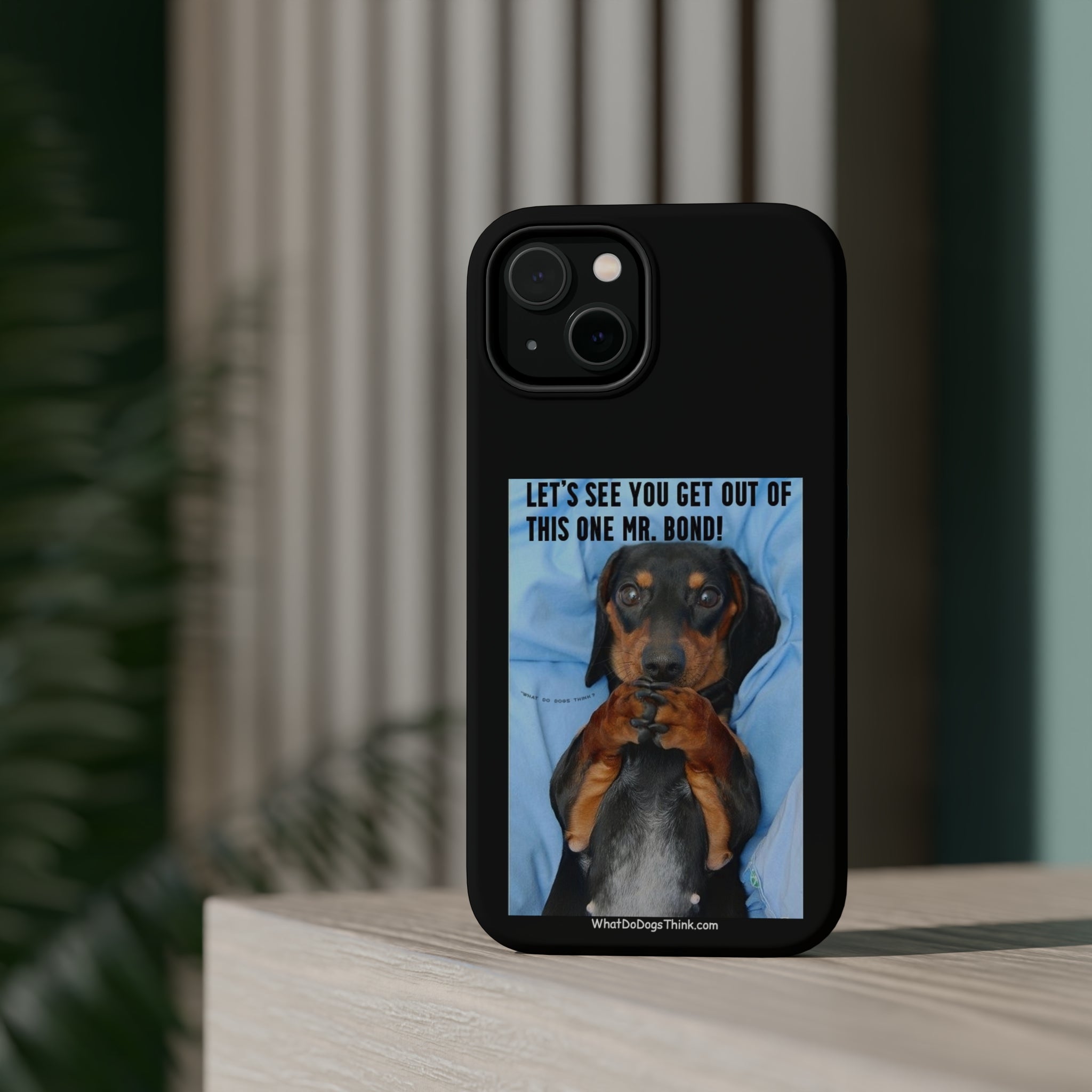 Mr. Bond Black MagSafe Tough Cases