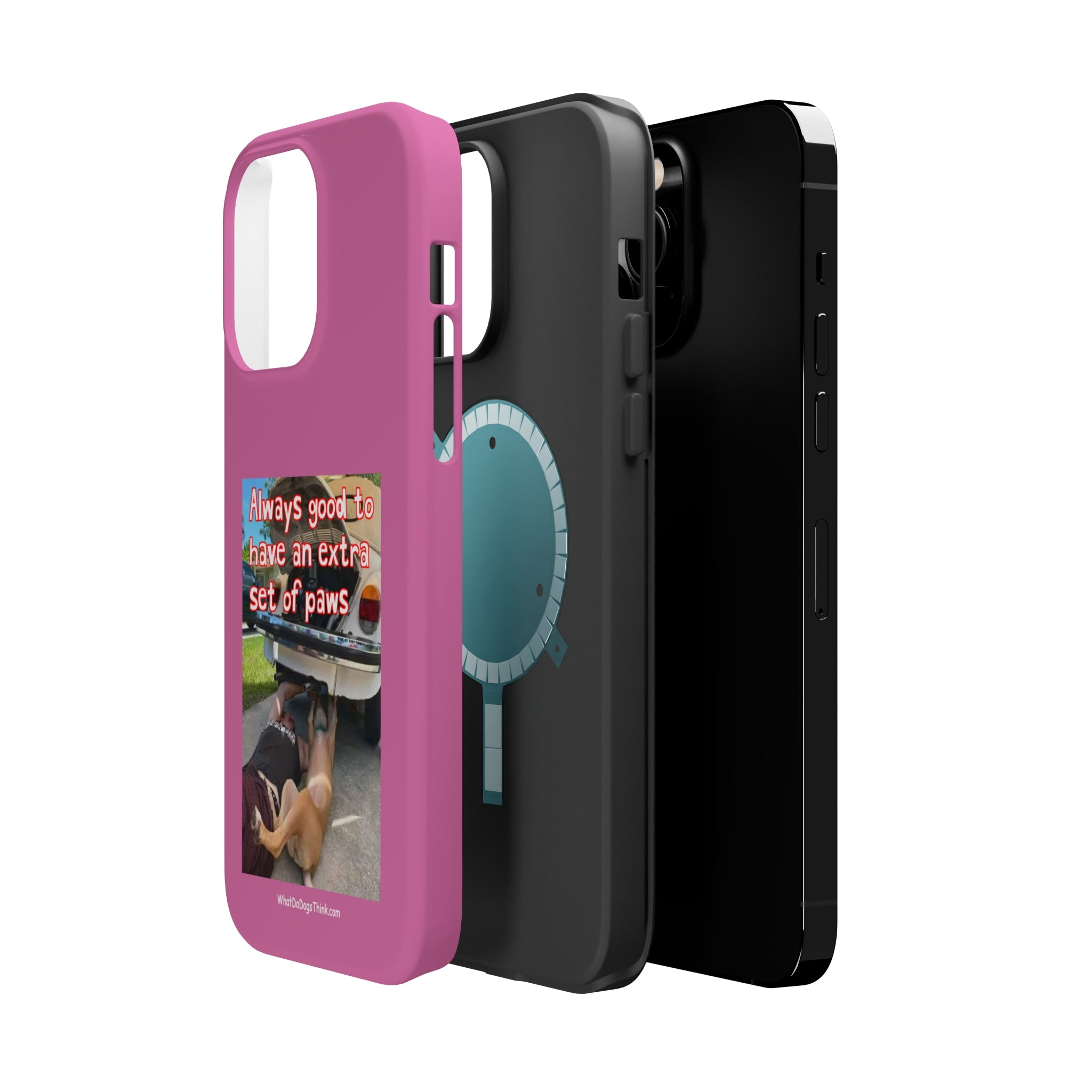 Extra Paw Pink MagSafe Tough Cases