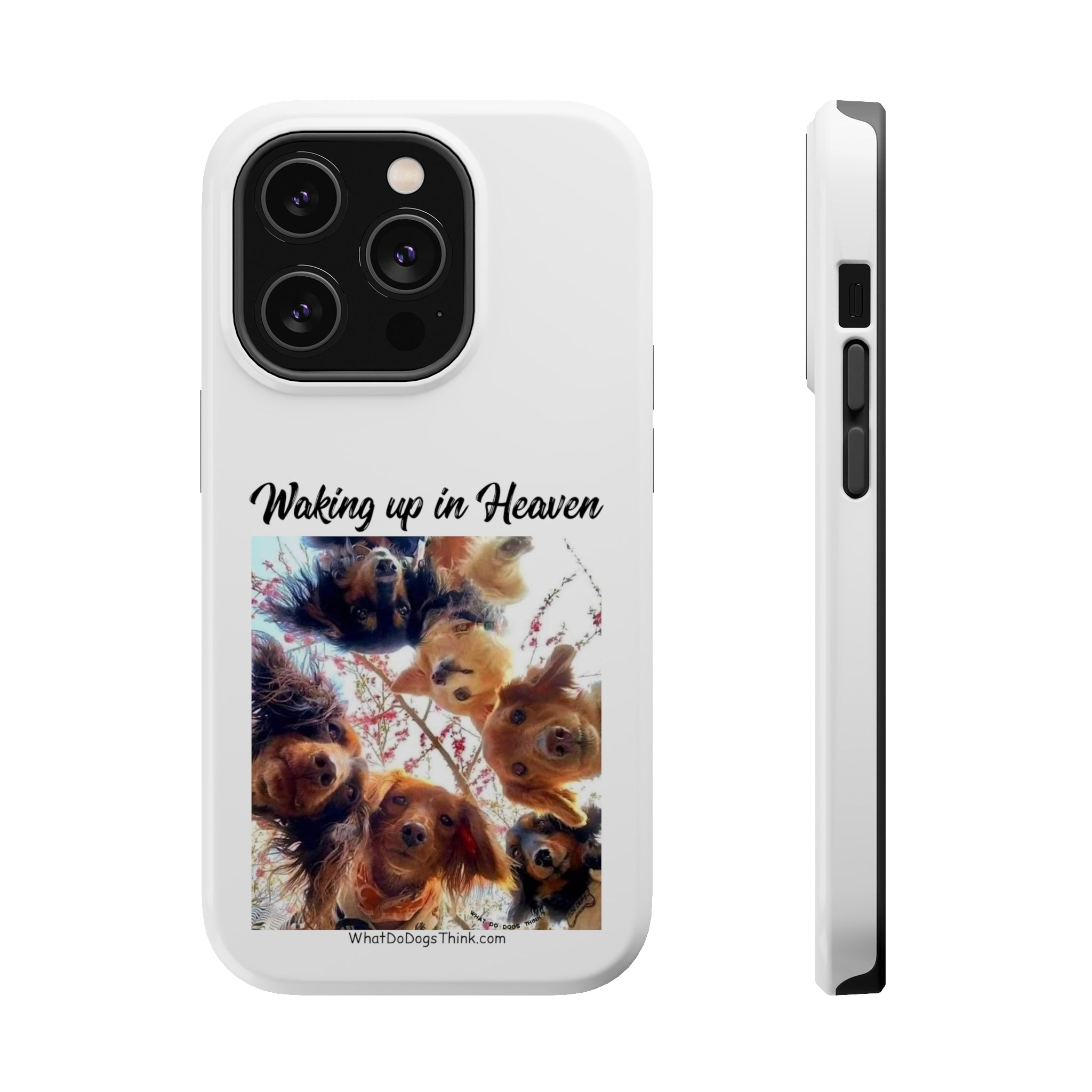 Waking Up In Heaven White MagSafe Tough Cases