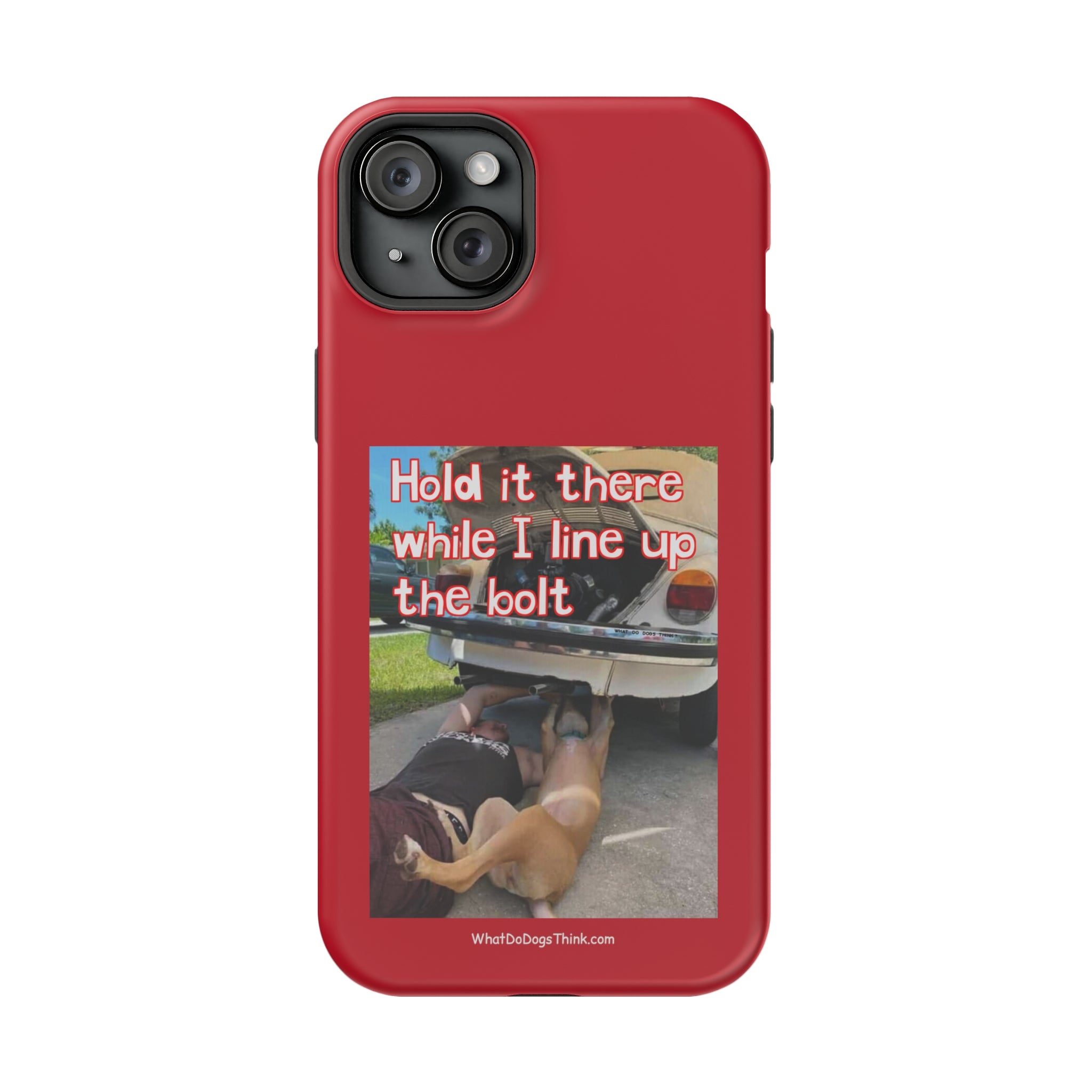 Hold It Red MagSafe Tough Cases