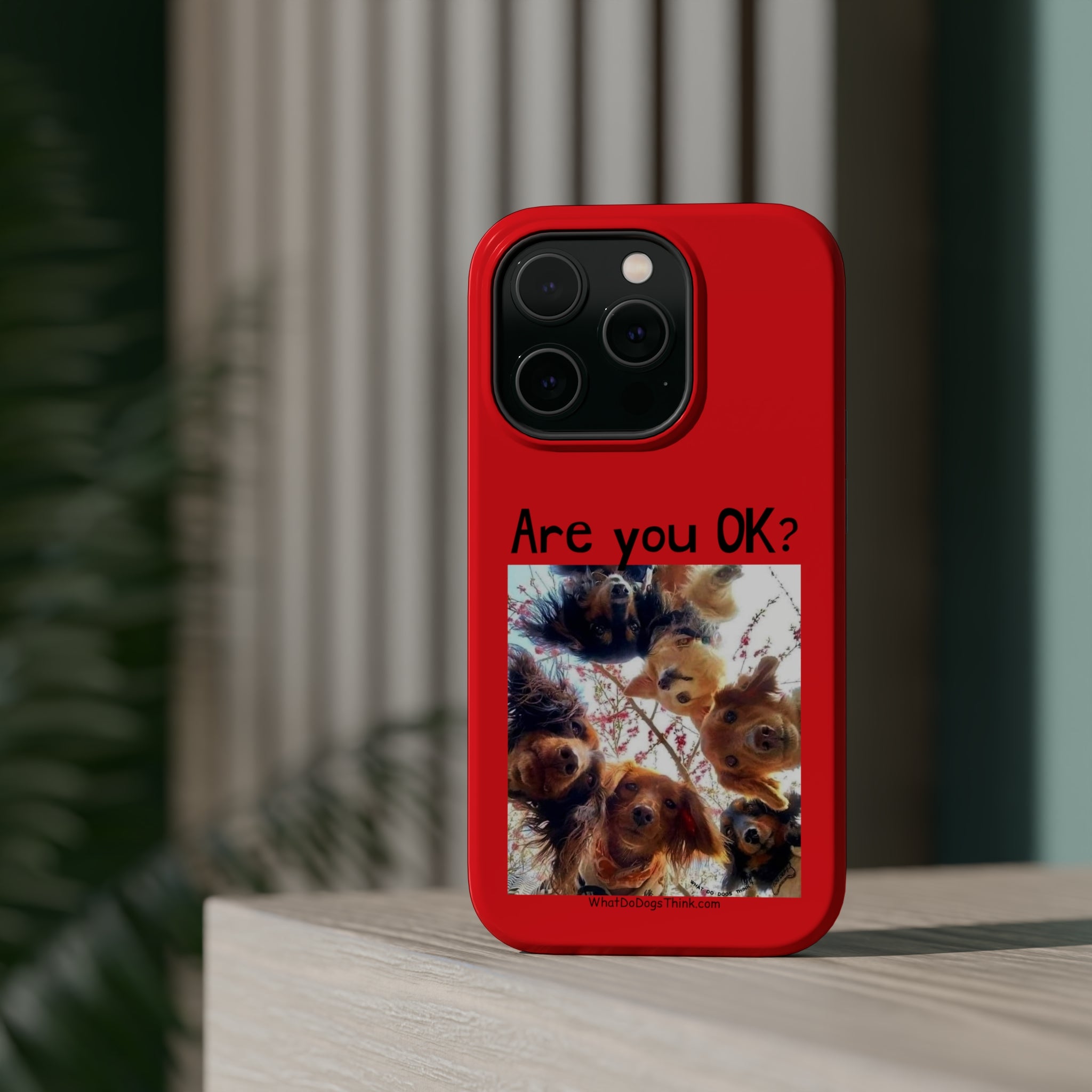 Are you OK? Red MagSafe Tough Cases