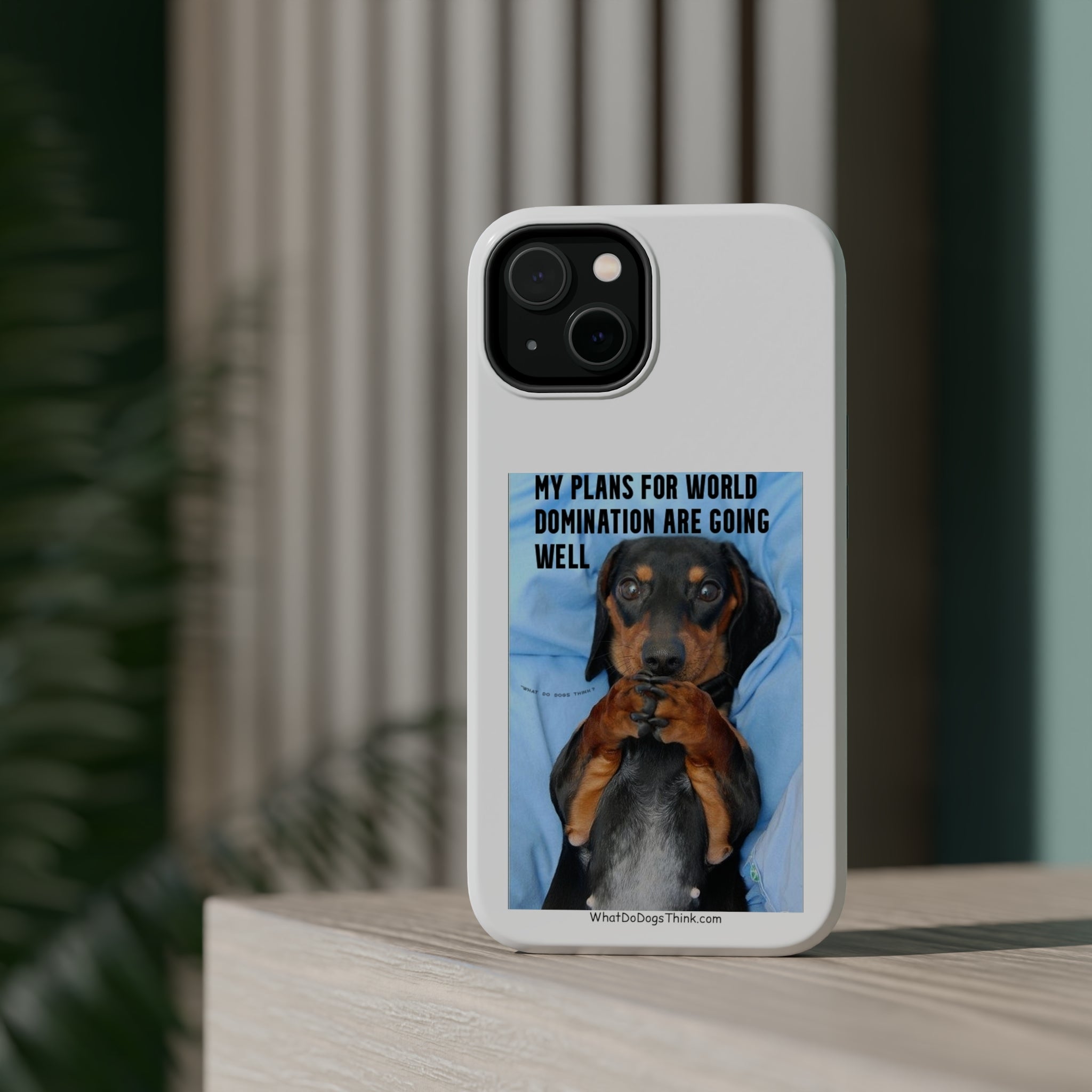 World Domination White MagSafe Tough Cases