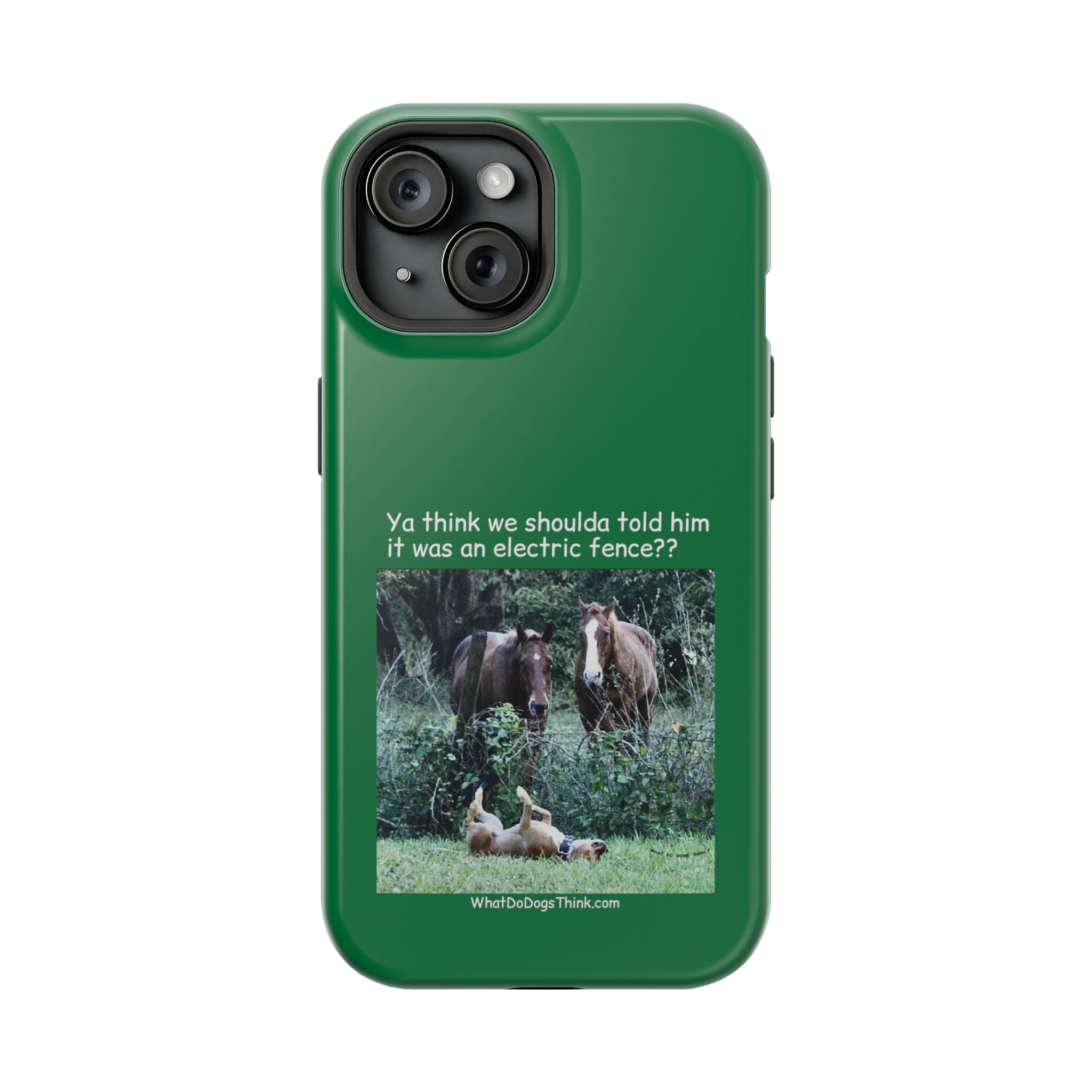 Electric Fence Green MagSafe Tough Cases