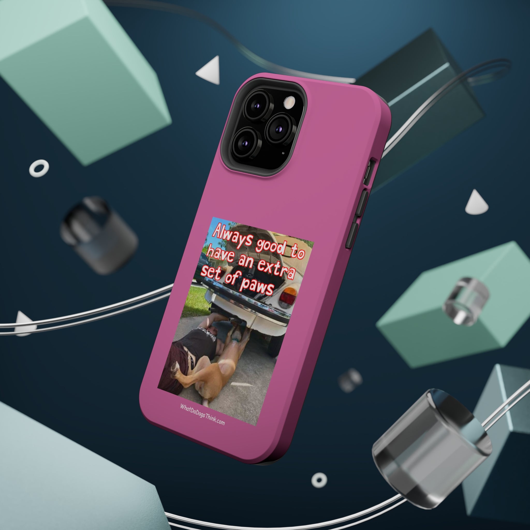 Extra Paw Pink MagSafe Tough Cases