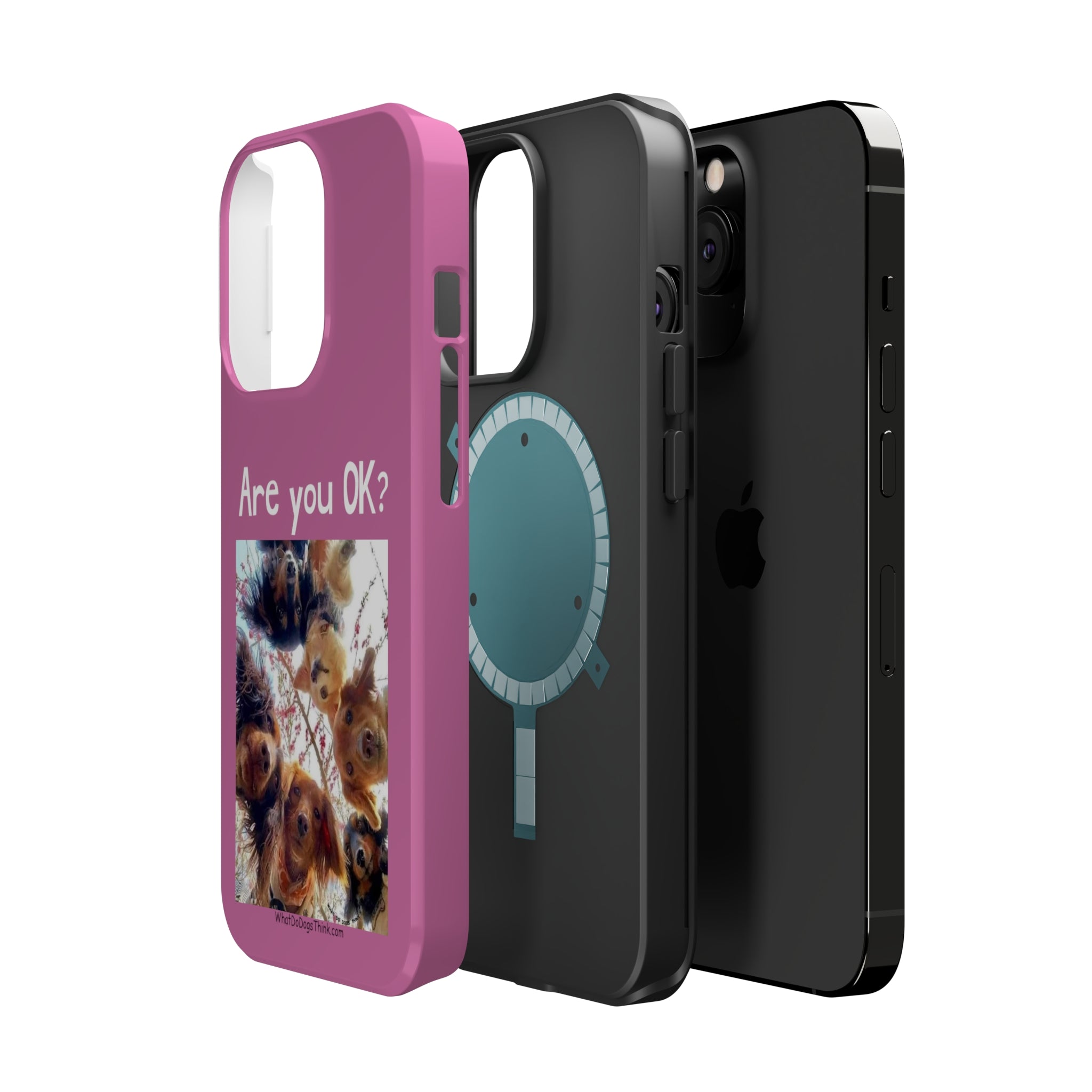 Are you OK? Pink Mag Safe Tough Cases