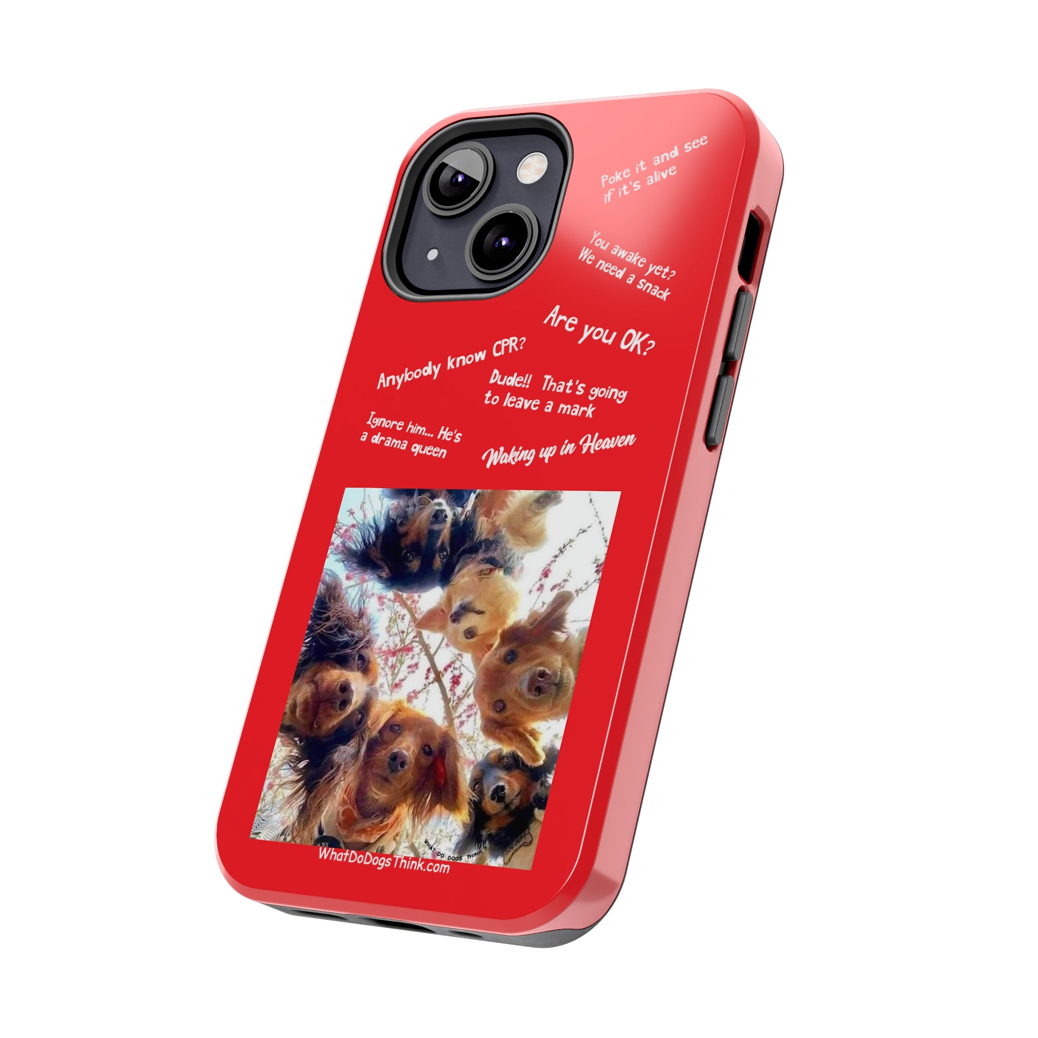 Are you OK? Compilation Red Tough Phone Cases