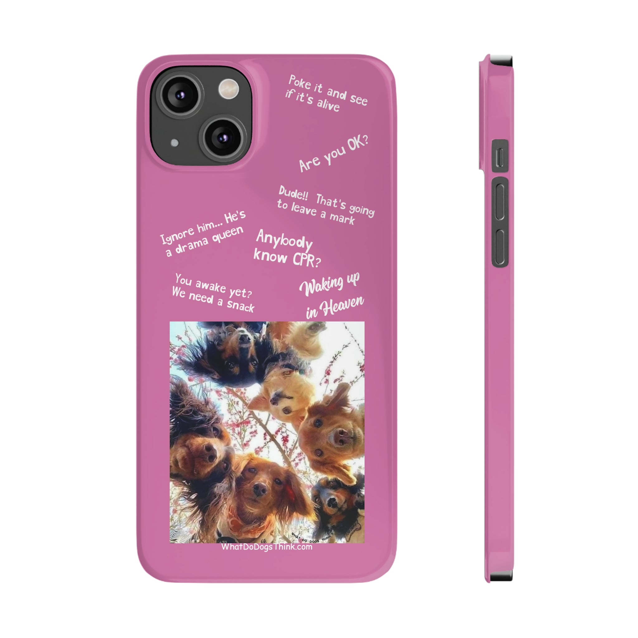 Are You OK? Compilation Pink Slim Phone Cases