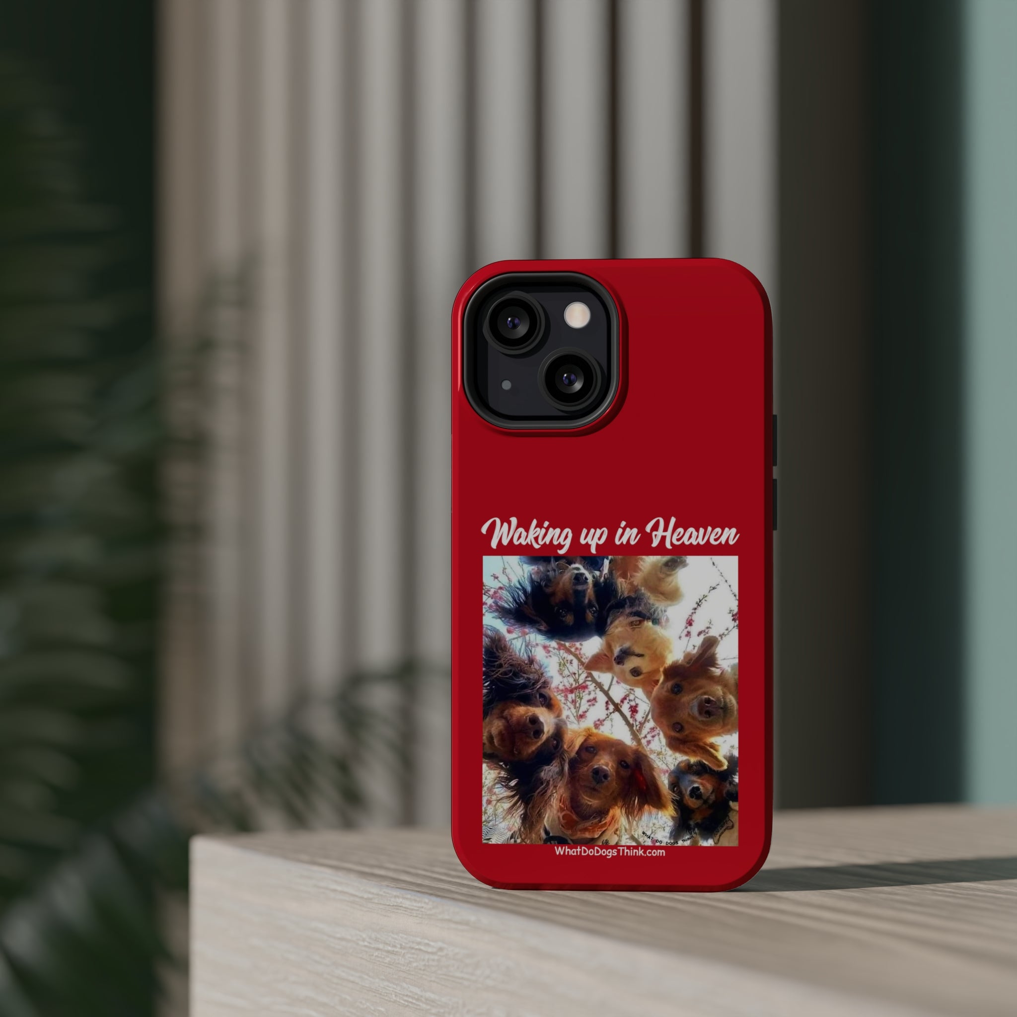 Waking Up In Heaven Red MagSafe Tough Cases