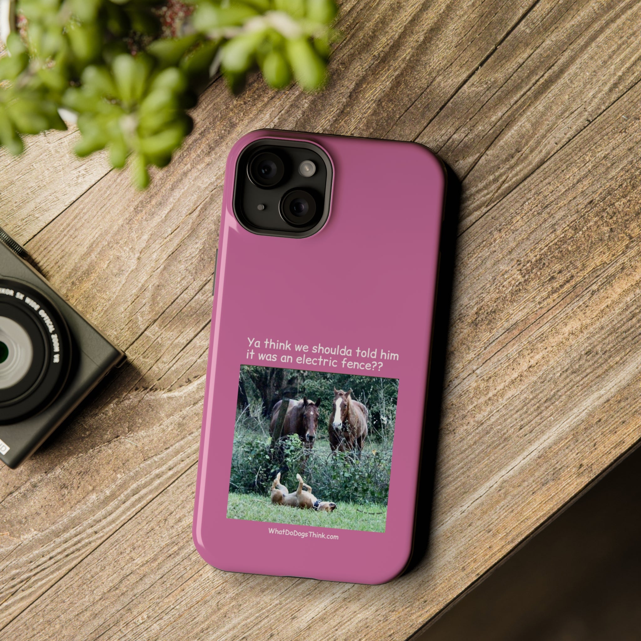 Electric Fence Pink MagSafe Tough Cases