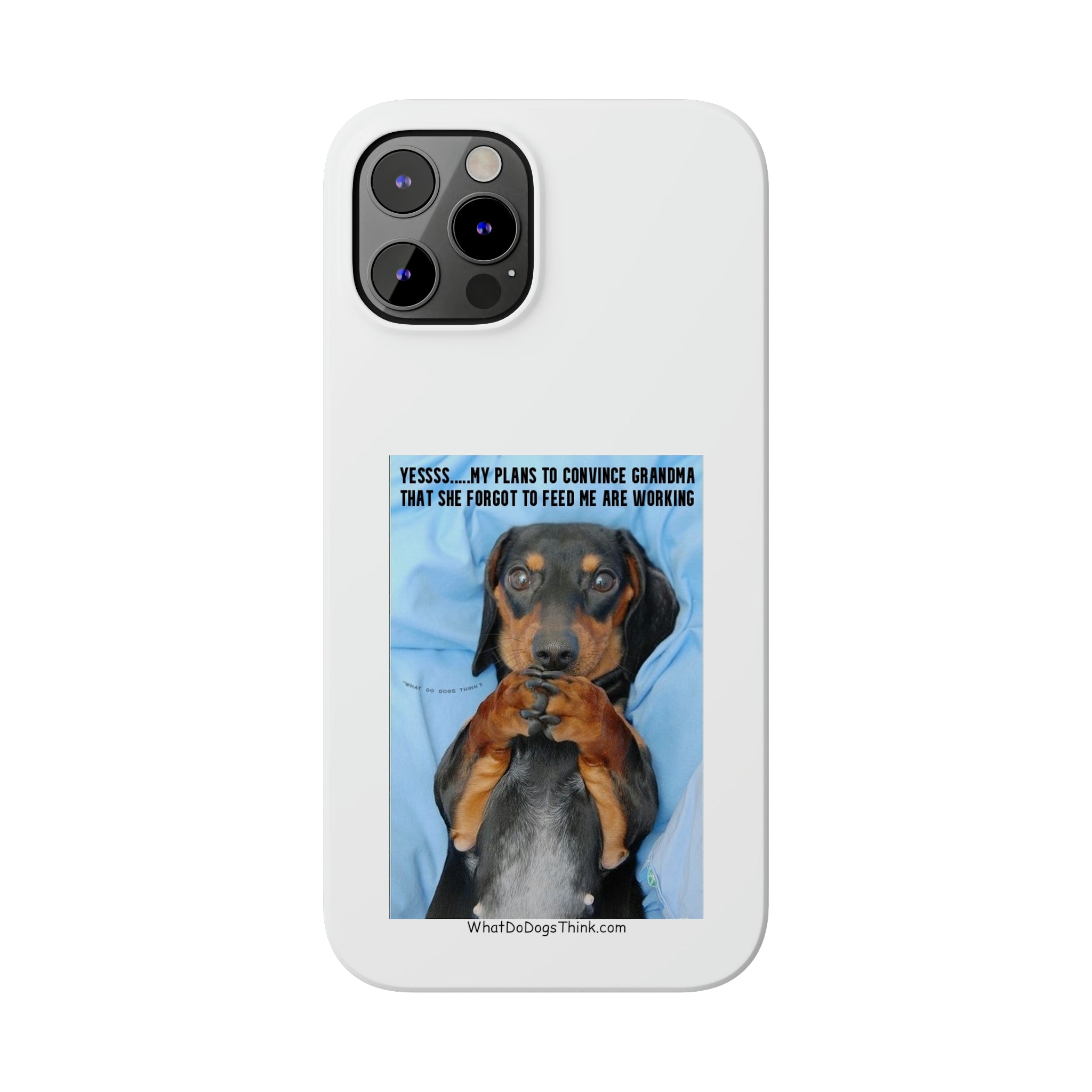 Grandma White Slim Phone Cases