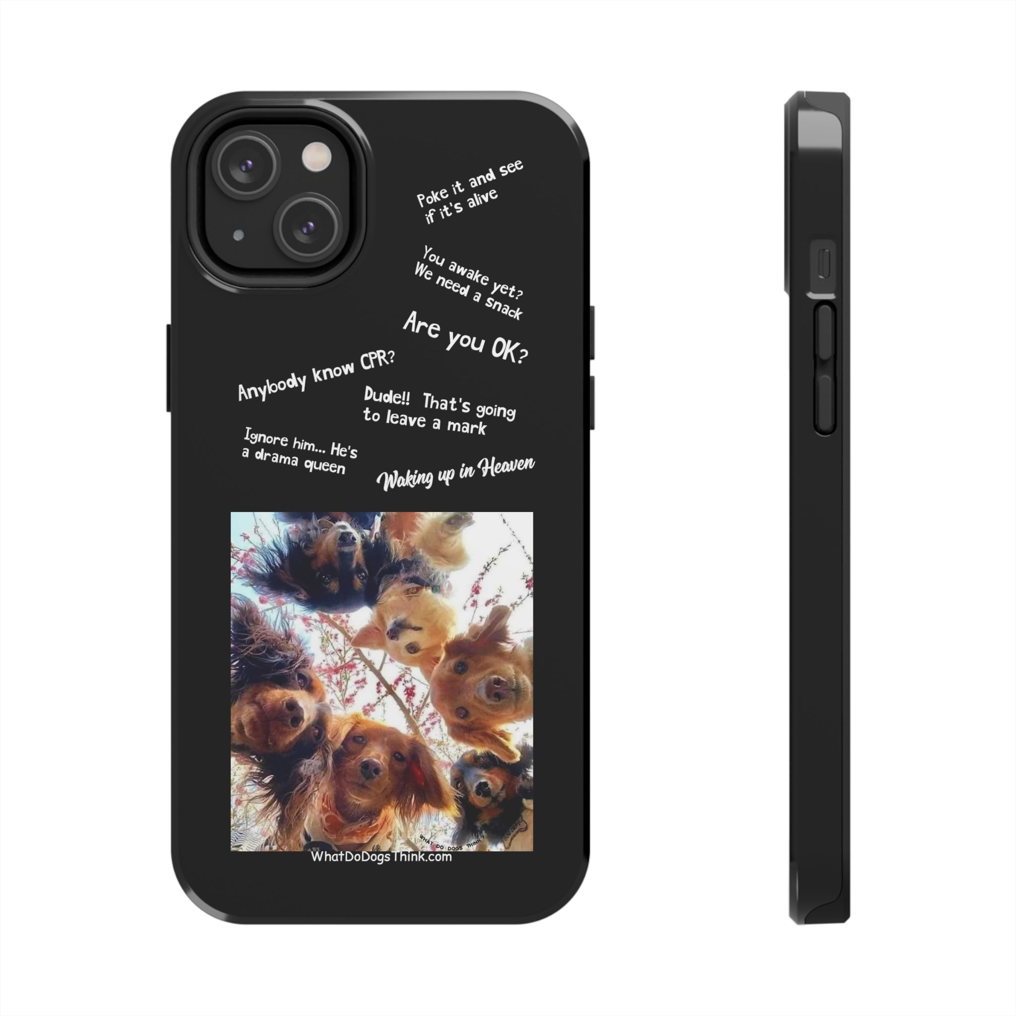 Are you OK? Compilation Black Tough Phone Cases