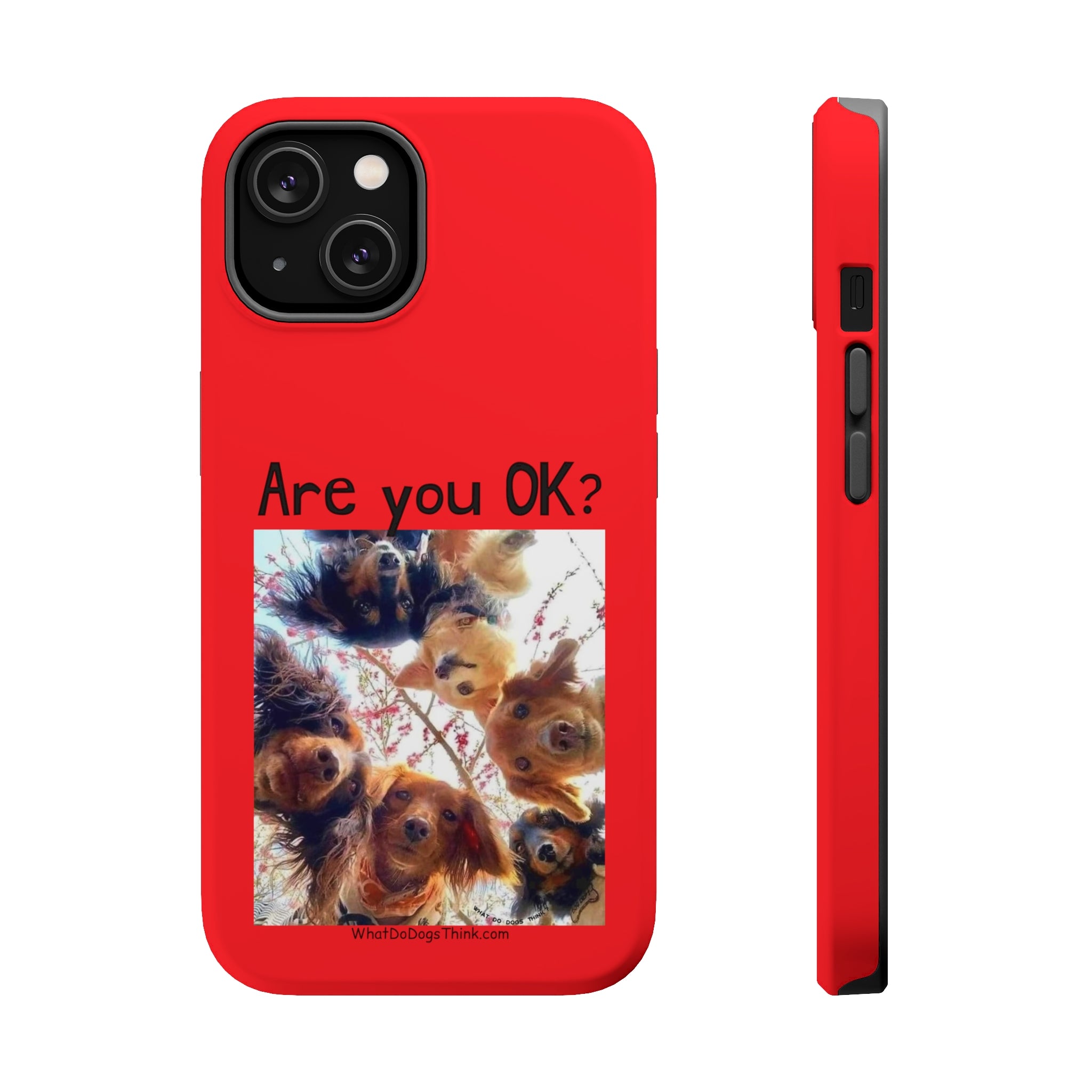 Are you OK? Red MagSafe Tough Cases