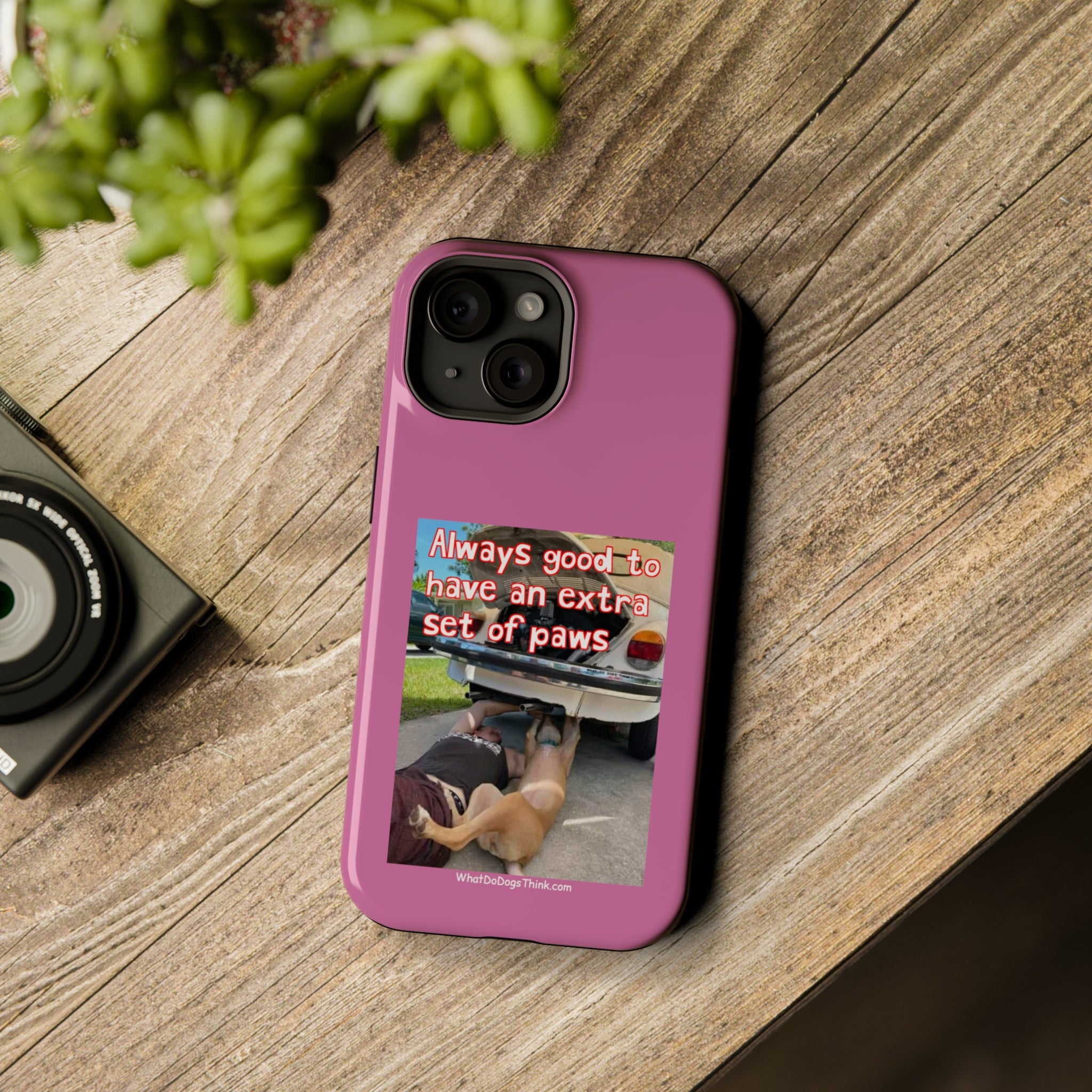 Extra Paw Pink MagSafe Tough Cases