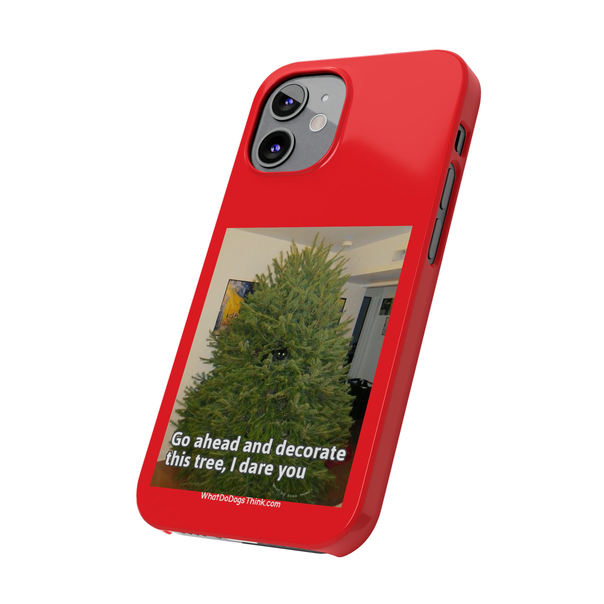 I Dare You Red Slim Phone Case
