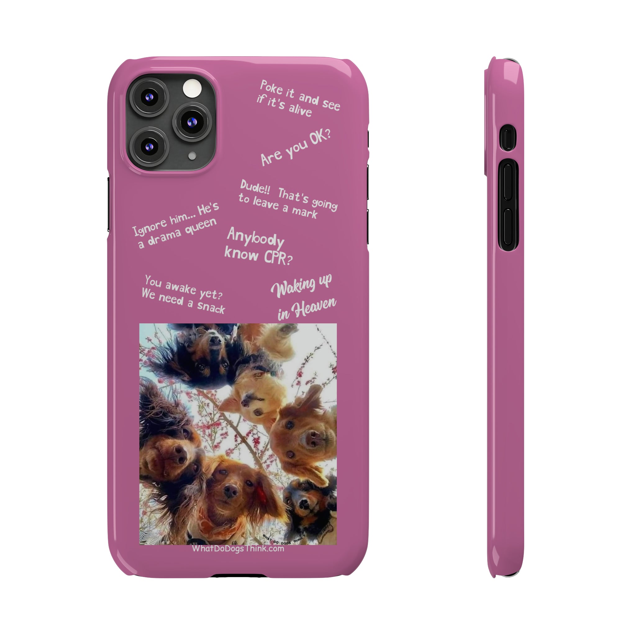 Are You OK? Compilation Pink Slim Phone Cases
