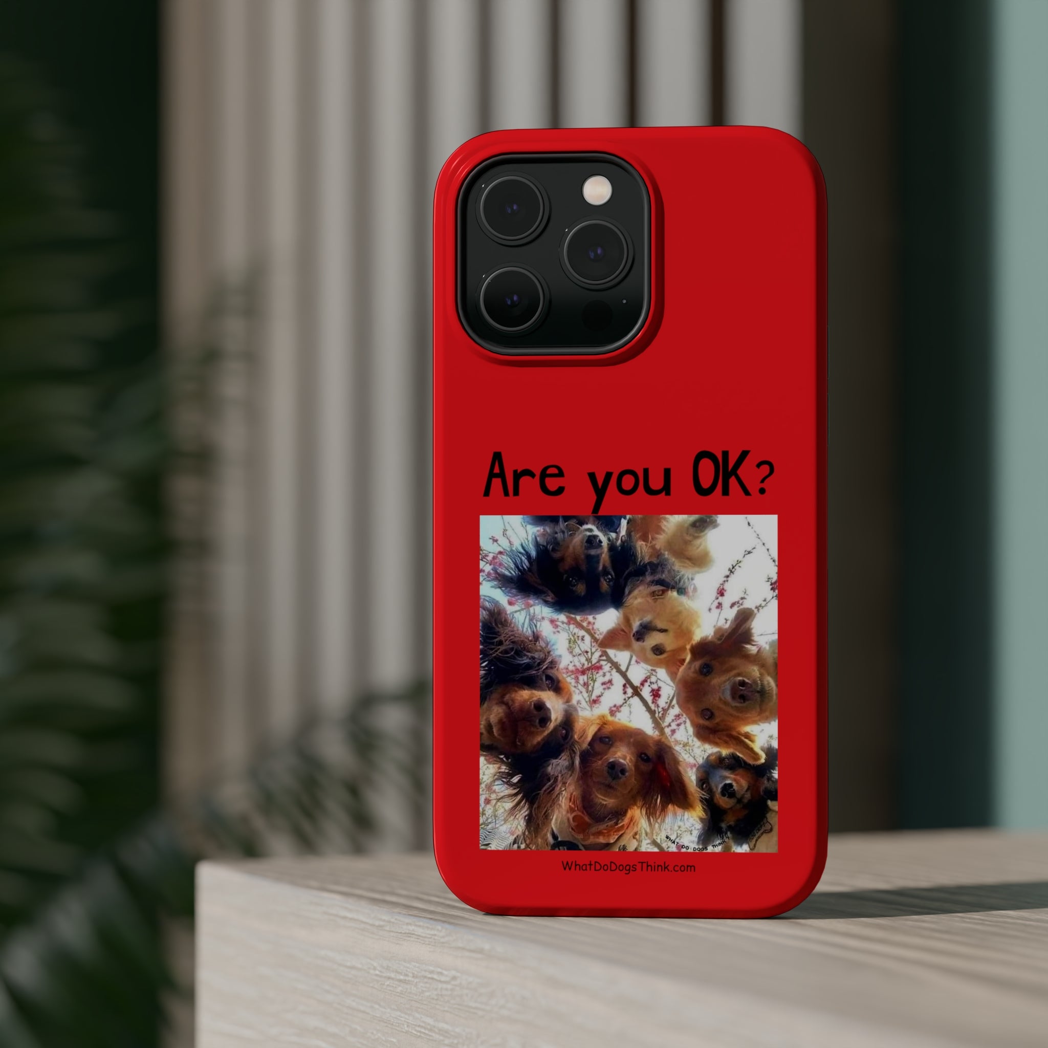 Are you OK? Red MagSafe Tough Cases