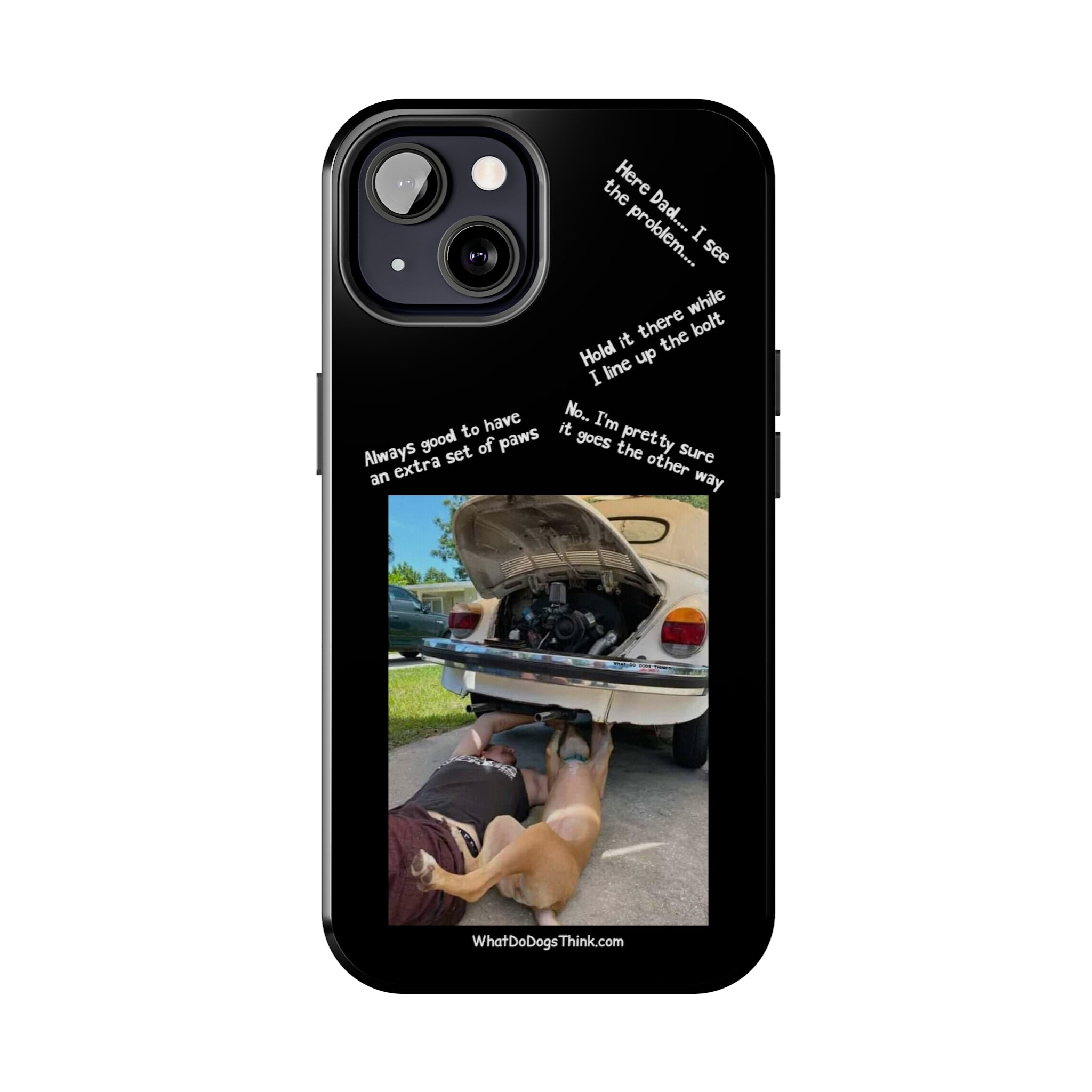 Bug Helper Compilation Black Tough Phone Cases